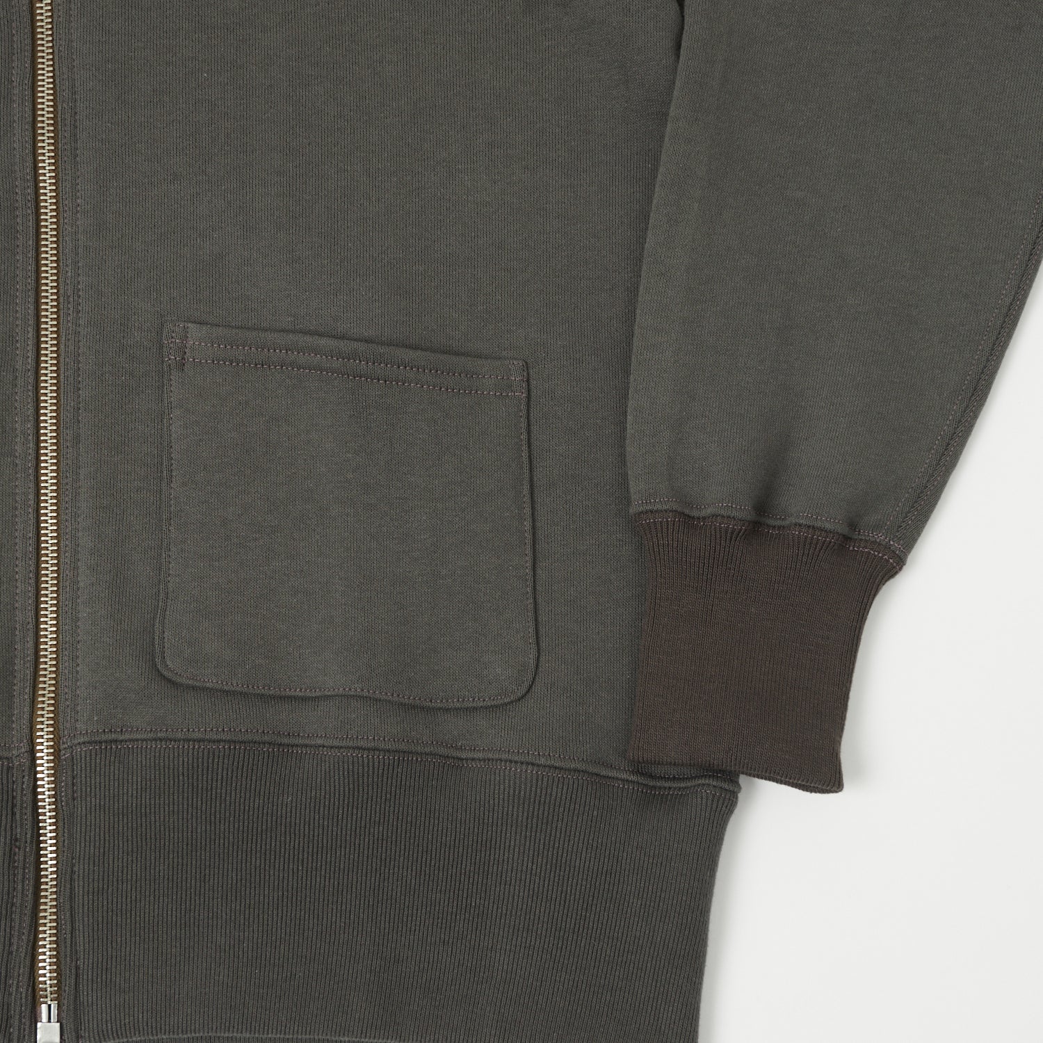 TOYS McCOY 'McHill' C-2 Zip Sweatshirt - Faded Black