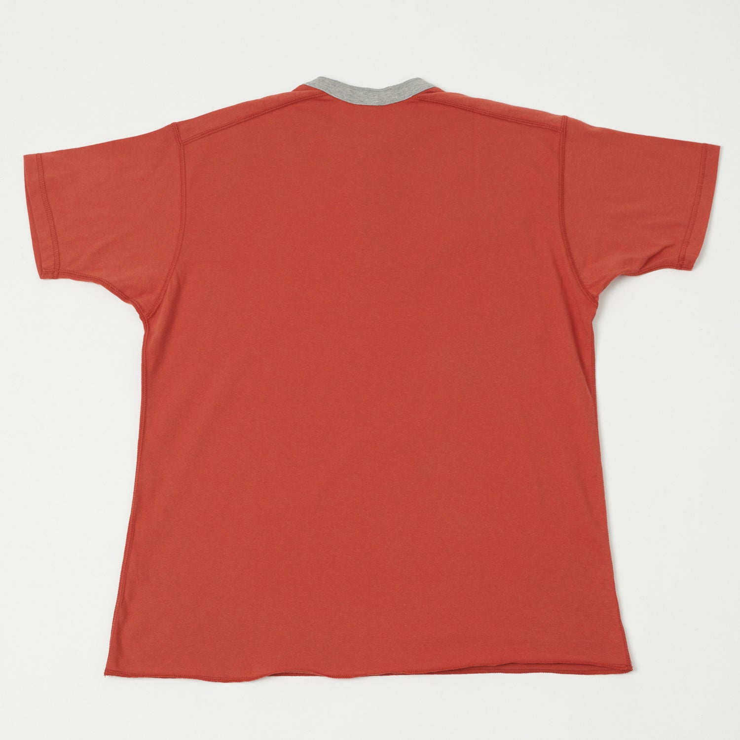 TOYS McCOY 'Johnson Motors Flying Wheel' Union Henley - Red