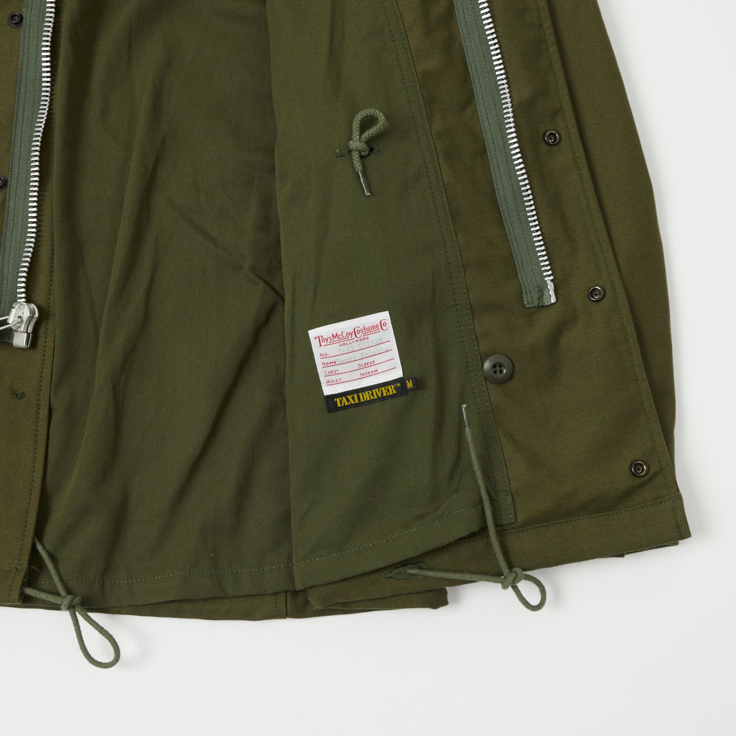TOYS McCOY 'Taxi Driver' M-65 Field Jacket - Olive