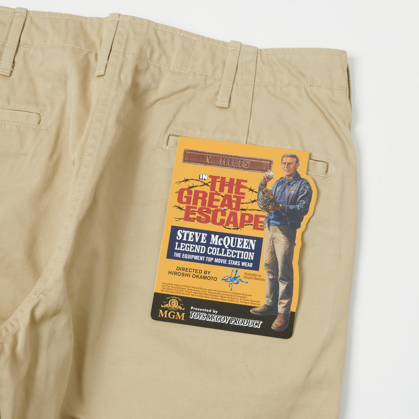 TOYS McCOY V. Hilts 'Steve McQueen' Chinos - Khaki