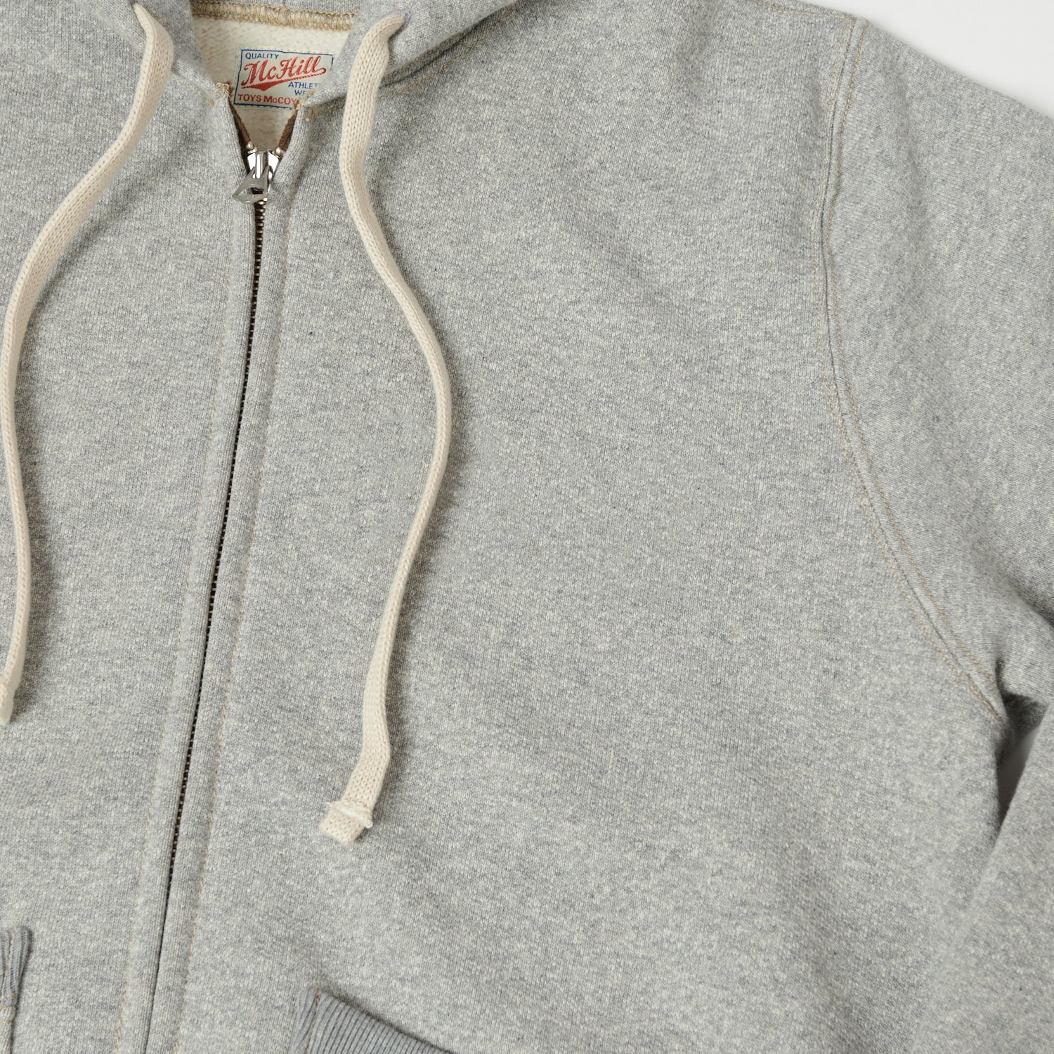 TOYS McCOY 'McHill' Zip Through Hoodie - Heather Grey