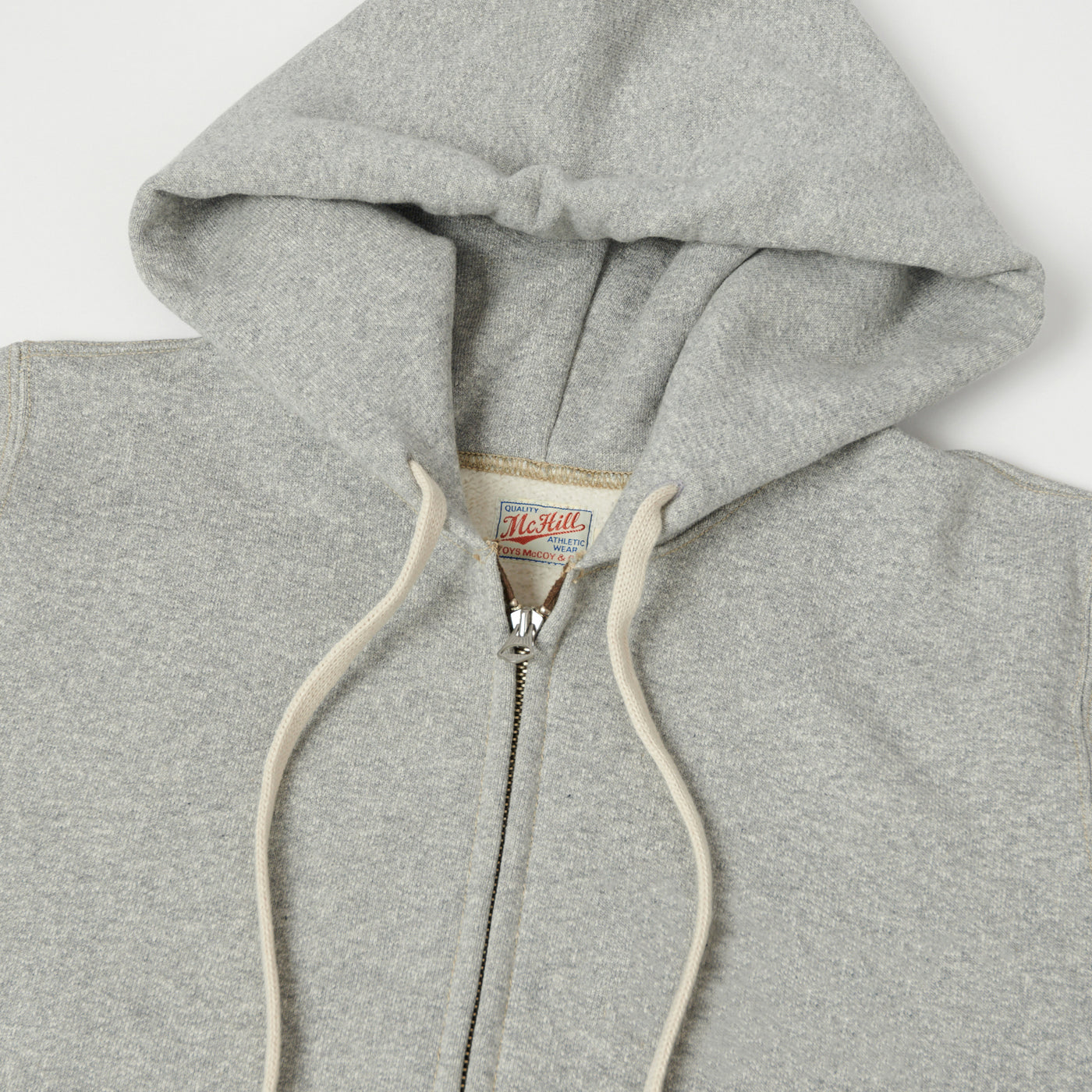TOYS McCOY 'McHill' Zip Through Hoodie - Heather Grey