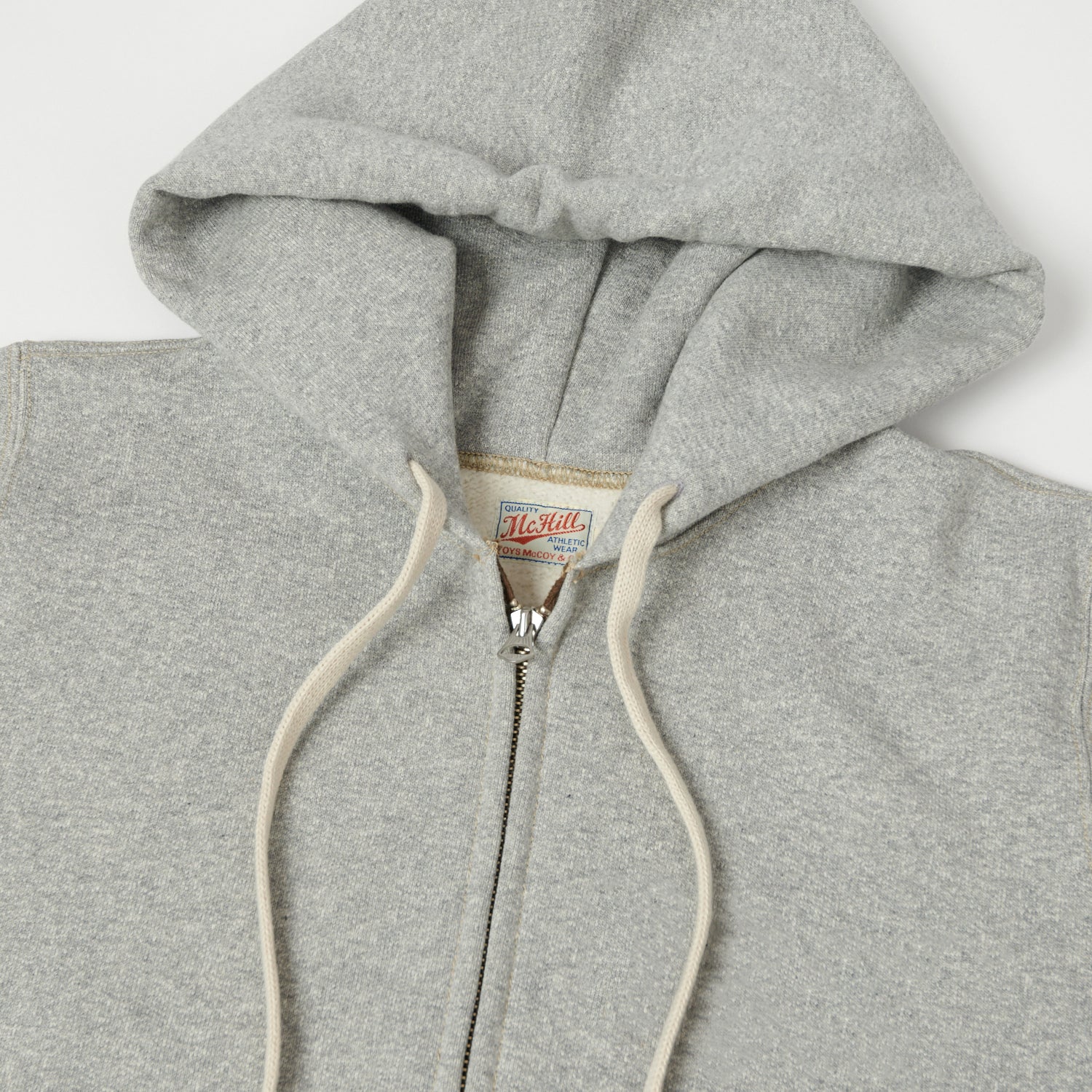 TOYS McCOY 'McHill' Zip Through Hoodie - Heather Grey