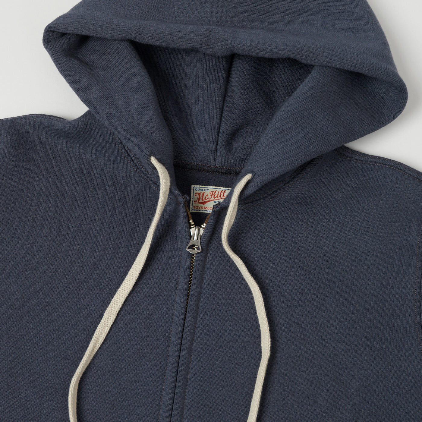 TOYS McCOY 'McHill' Zip Through Hoodie - Navy Grey