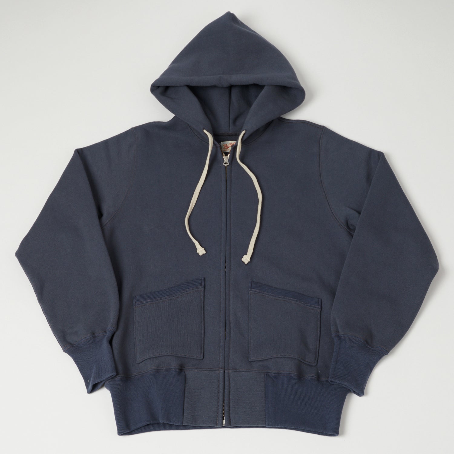 TOYS McCOY 'McHill' Zip Through Hoodie - Navy Grey