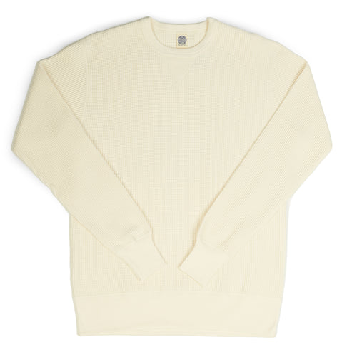 TOYS McCOY Waffle Knit Sweatshirt - Off White
