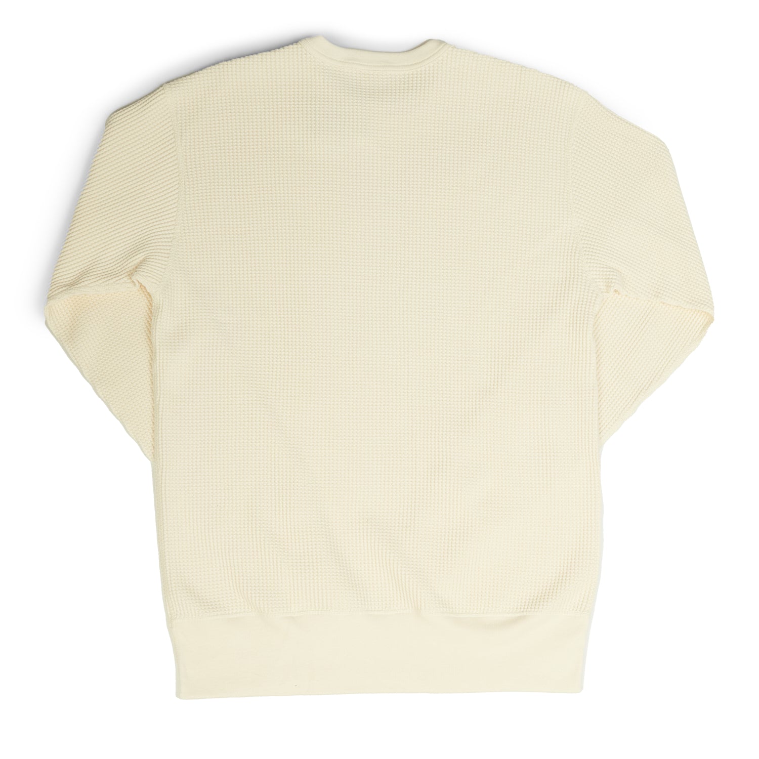 TOYS McCOY Waffle Knit Sweatshirt - Off White