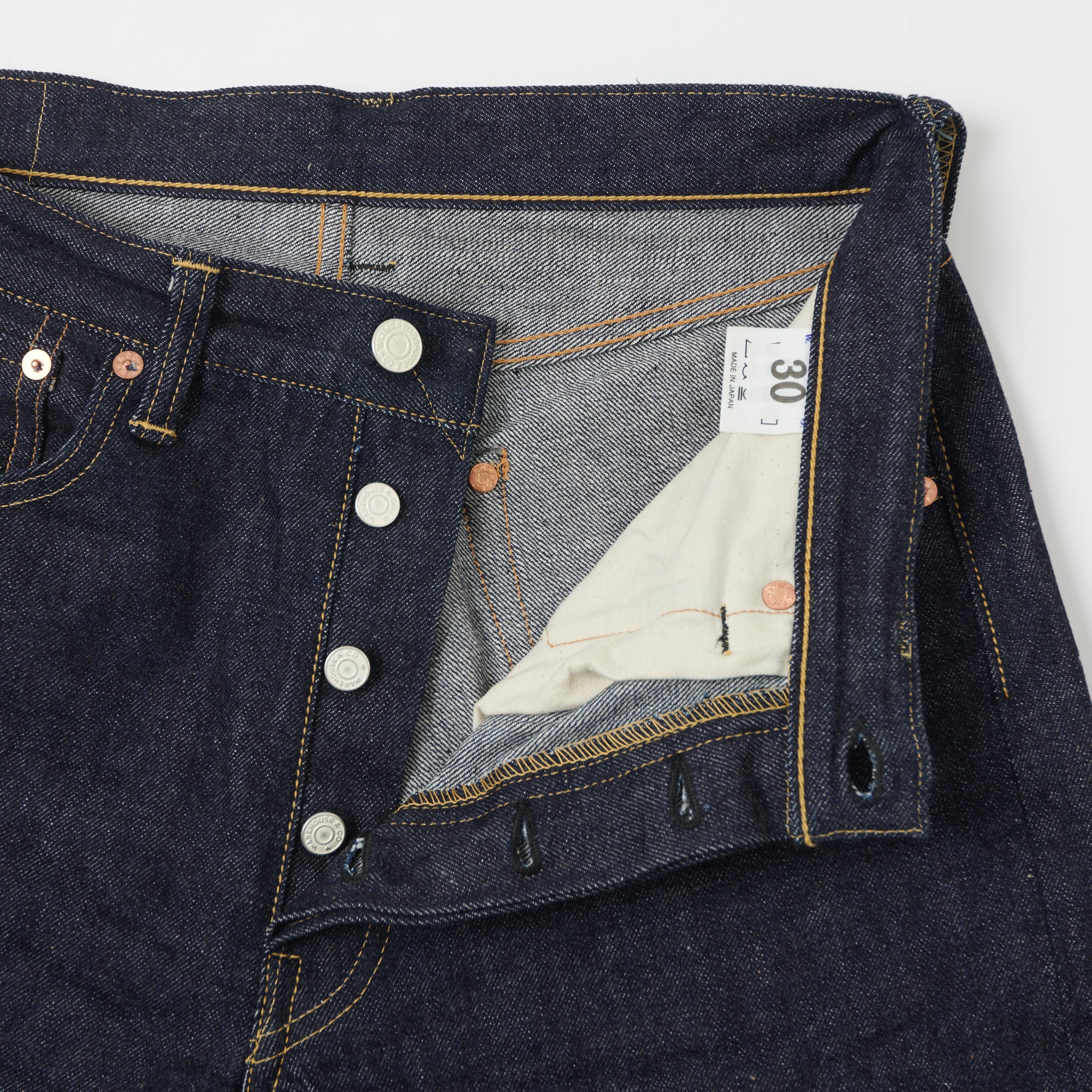 Warehouse & Co 1001XX 13.75oz Regular Straight Jean - One Wash