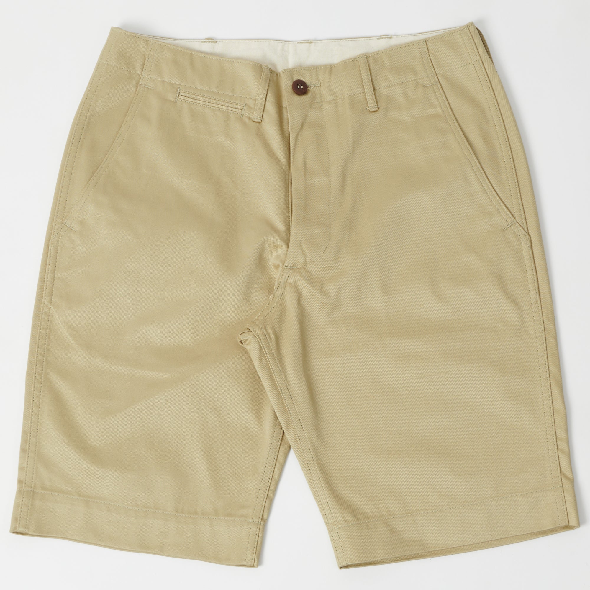 Warehouse & Co 1204 Duck Digger Chino Short - Beige