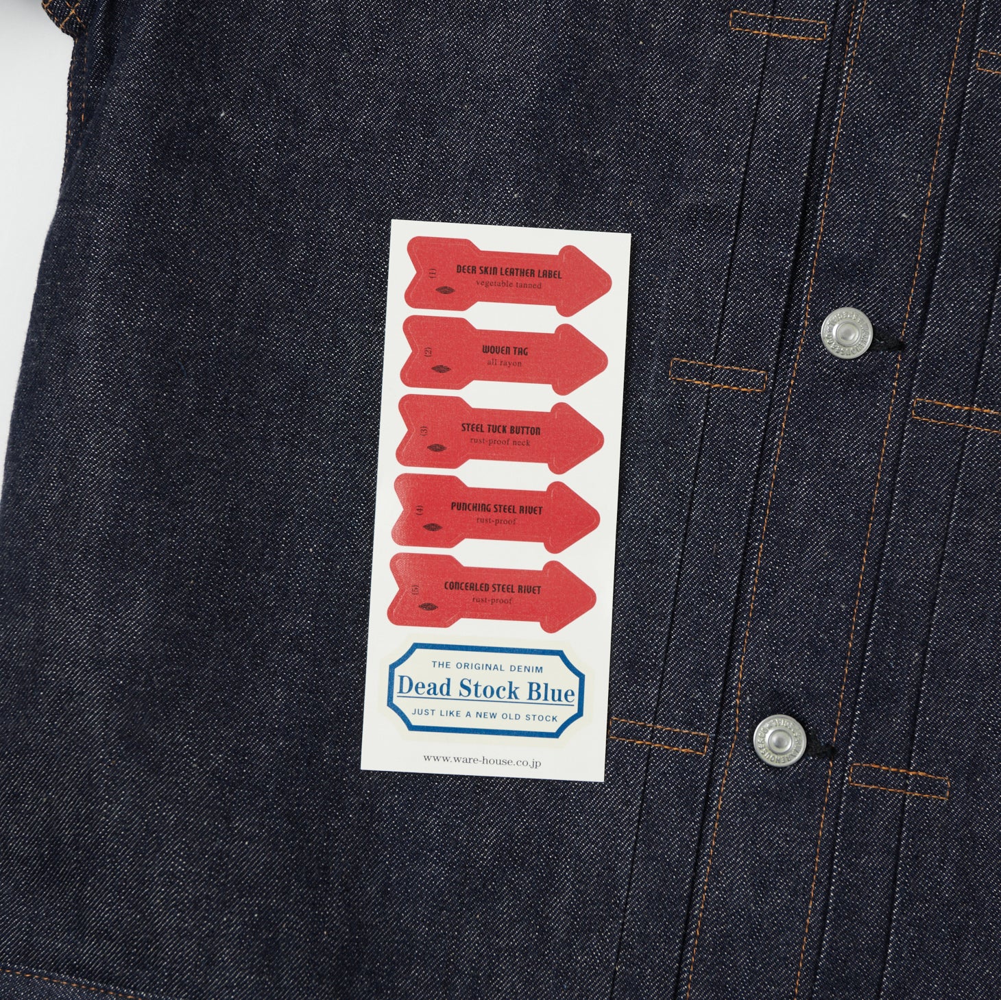 Warehouse 2001xx (2000xx) '1936 Model' Denim Jacket