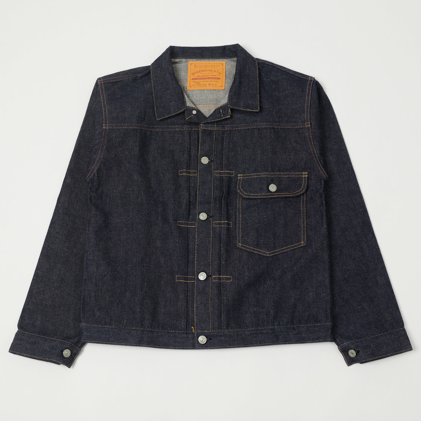 Warehouse & Co 2001XX (2000XX) 1947 Model Type I Denim Jacket - Raw