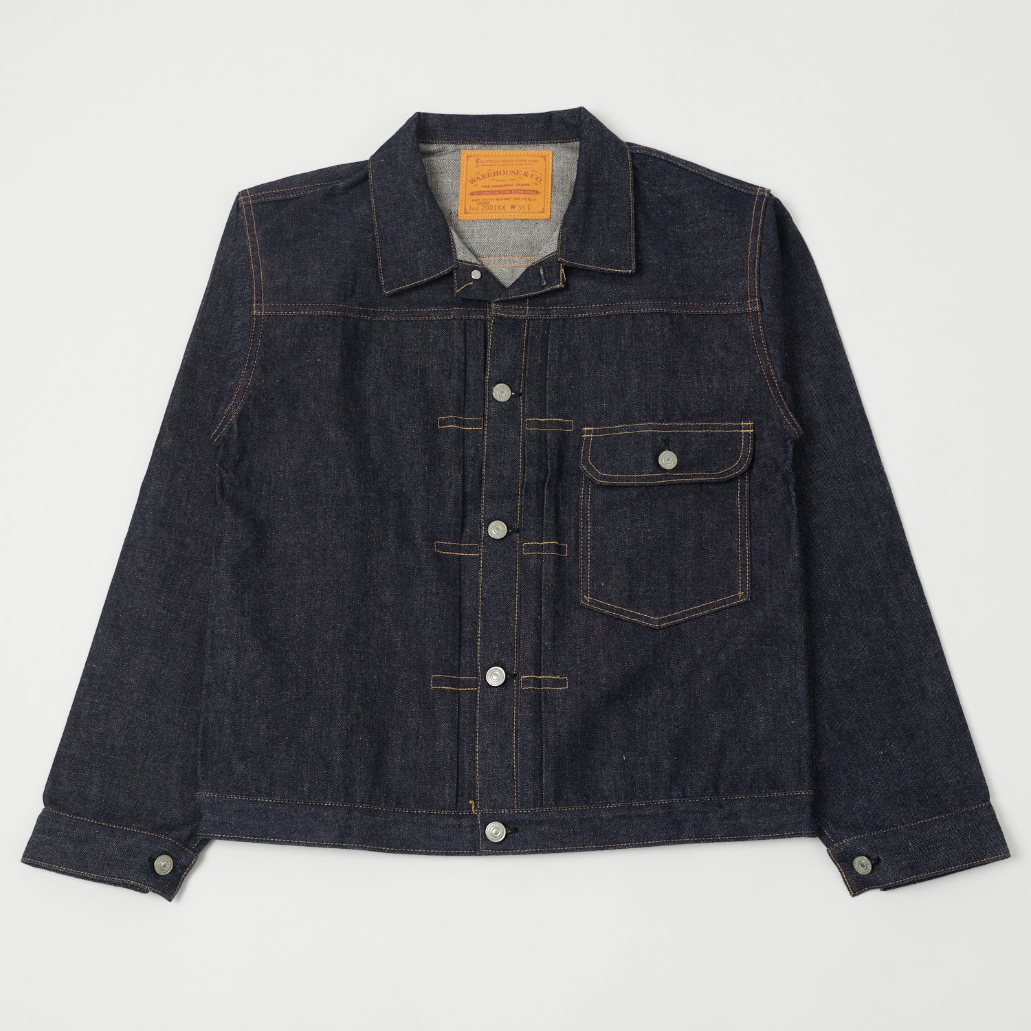 Warehouse & Co 2001XX (2000XX) 1947 Model Type I Denim Jacket - Raw
