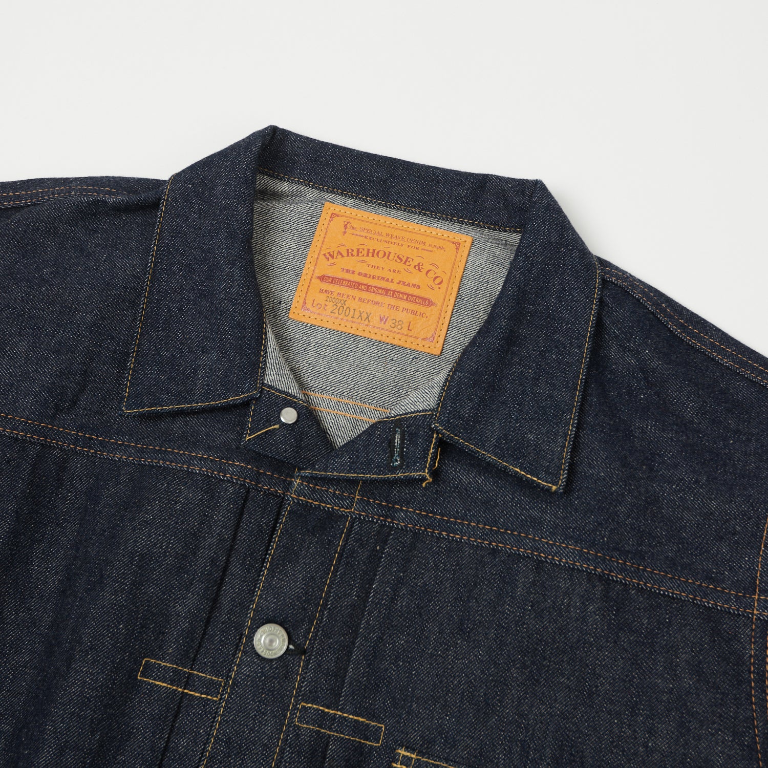 Warehouse & Co 2001XX (2000XX) 1947 Model Type I Denim Jacket - Raw