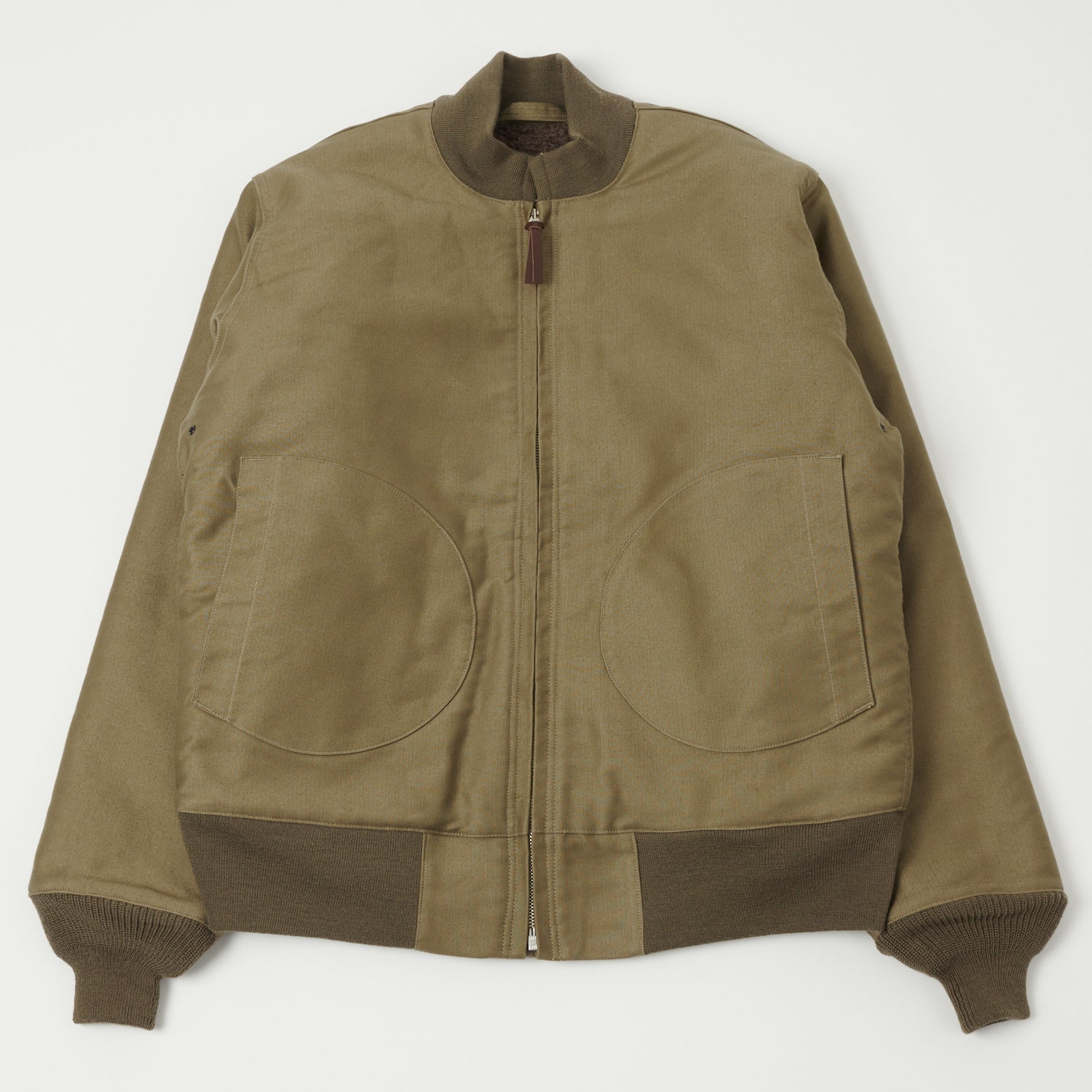 Warehouse & Co 2180 Aviators Flight Jacket - Khaki
