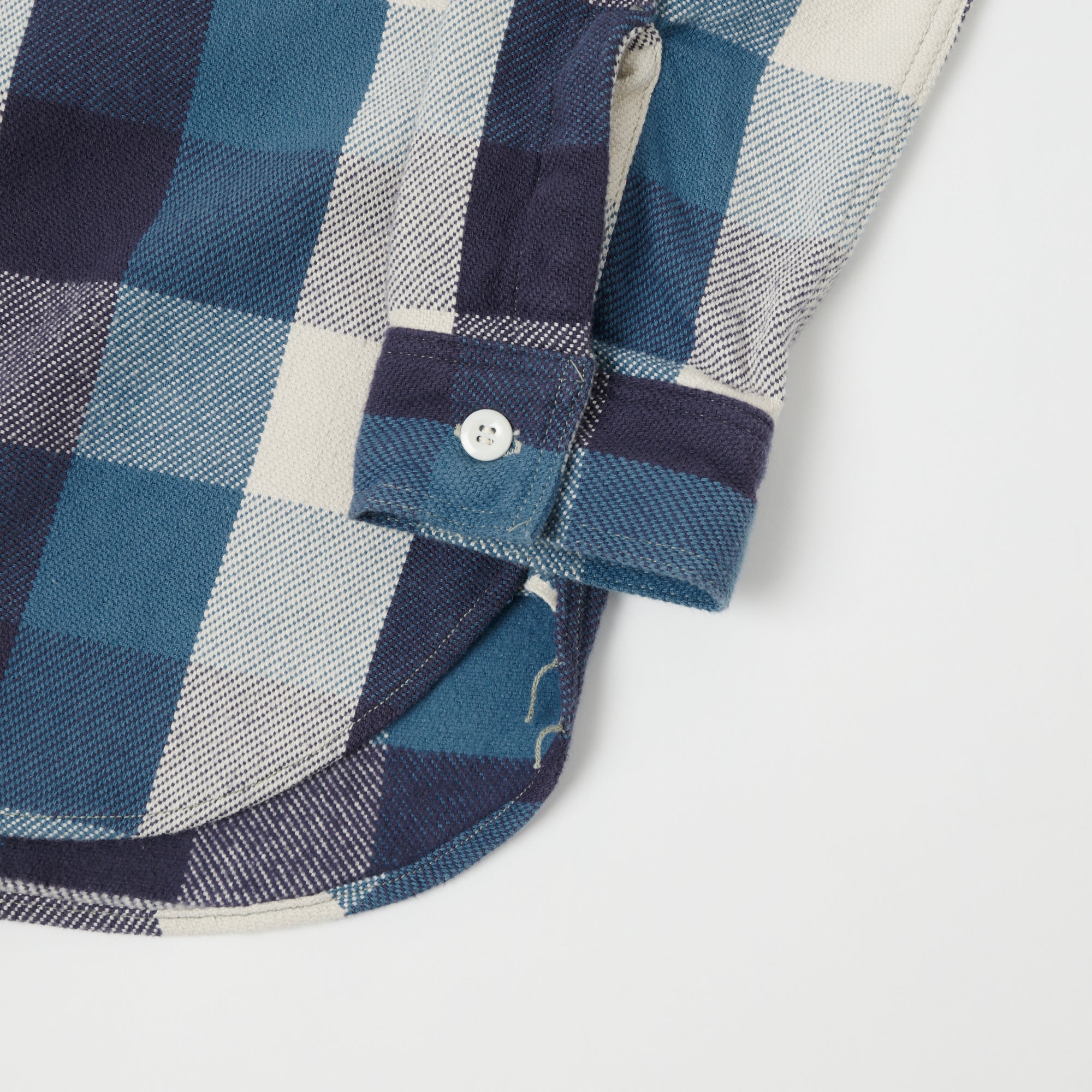 Warehouse & Co 3104 Buffalo Check Flannel Shirt - Blue