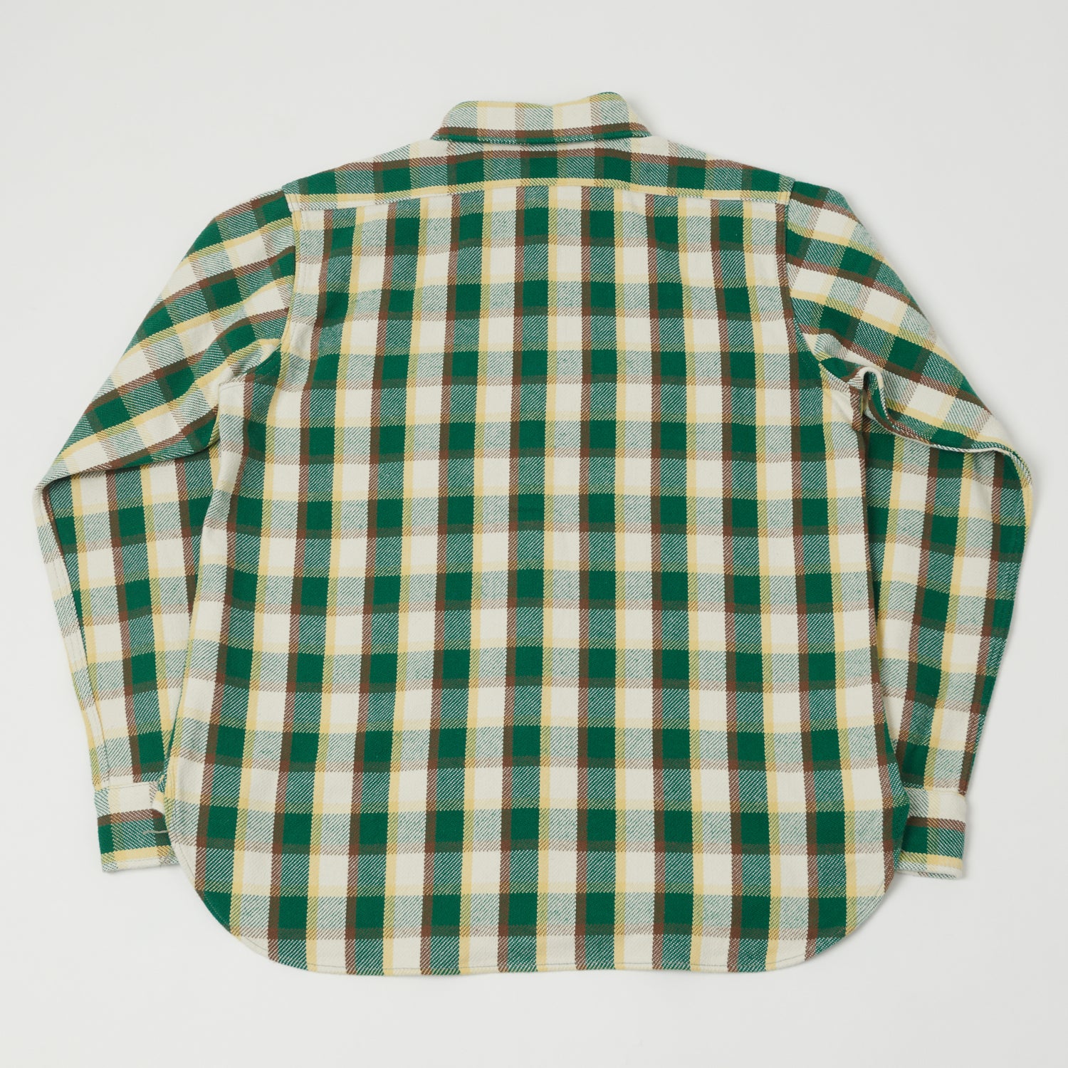 Warehouse & Co 3104 Buffalo Check Flannel Shirt - Green