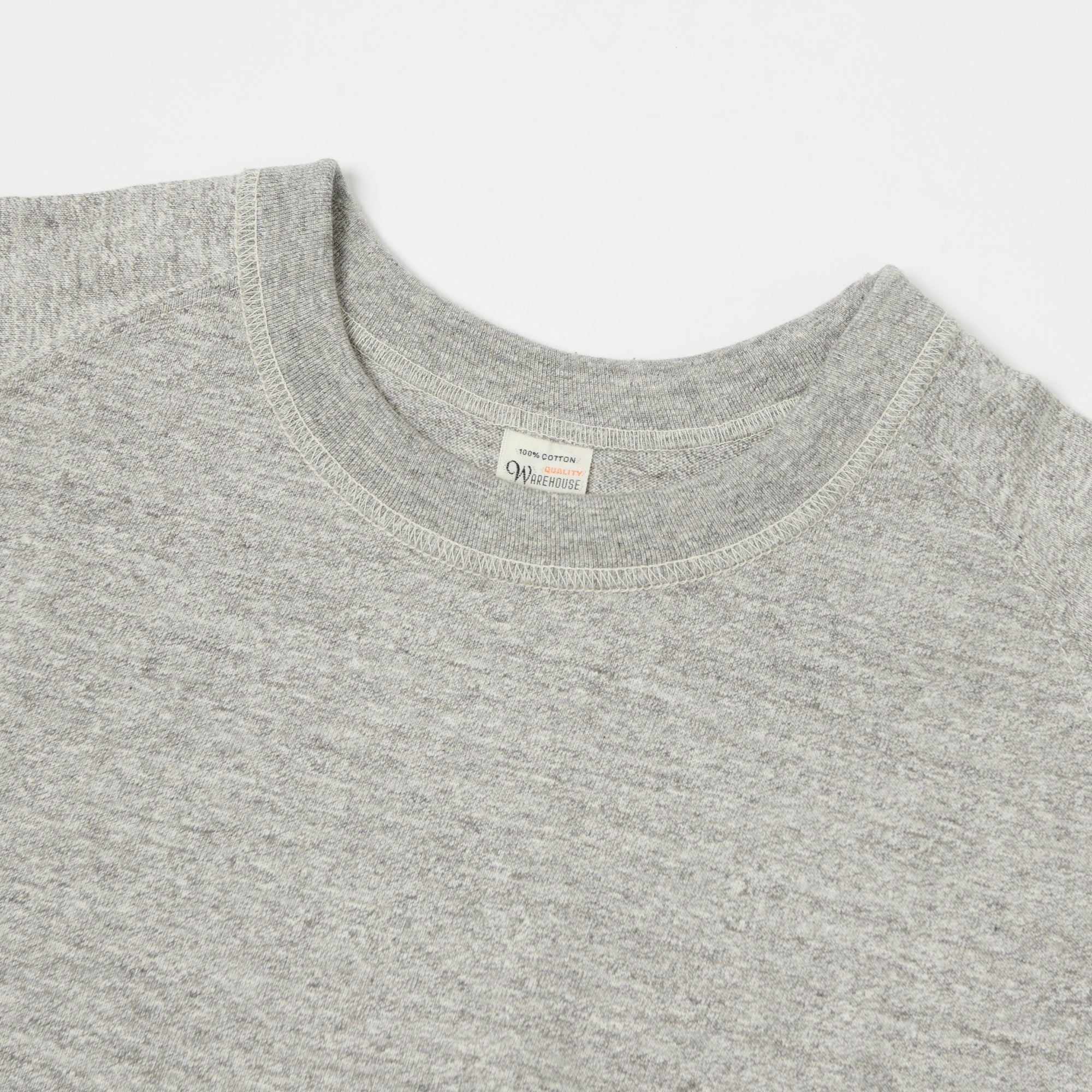 Warehouse & Co 4048 Freedom Sleeve T-Shirt - Heather Grey