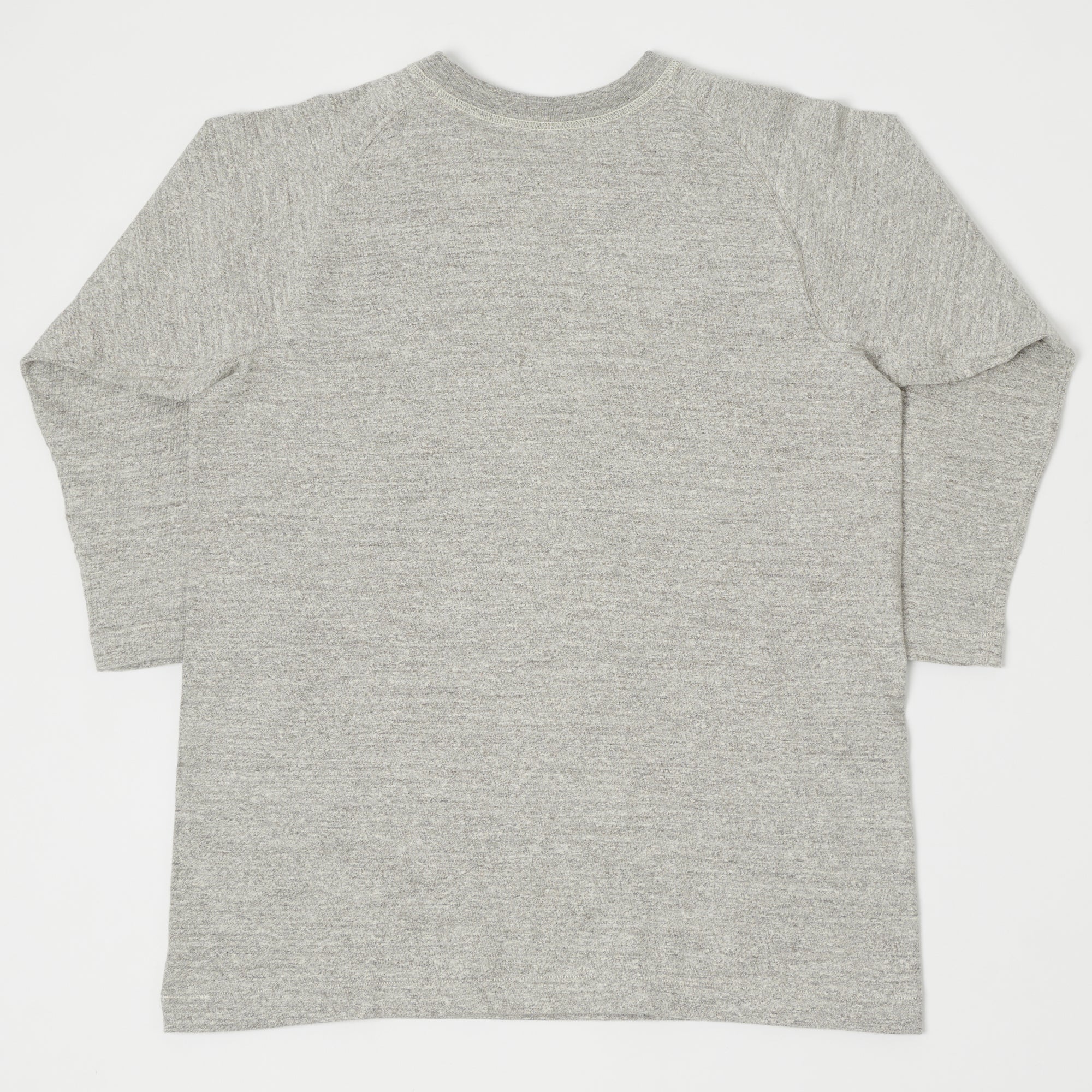 Warehouse & Co 4049 3/4 Sleeve Freedom T-Shirt - Heather Grey