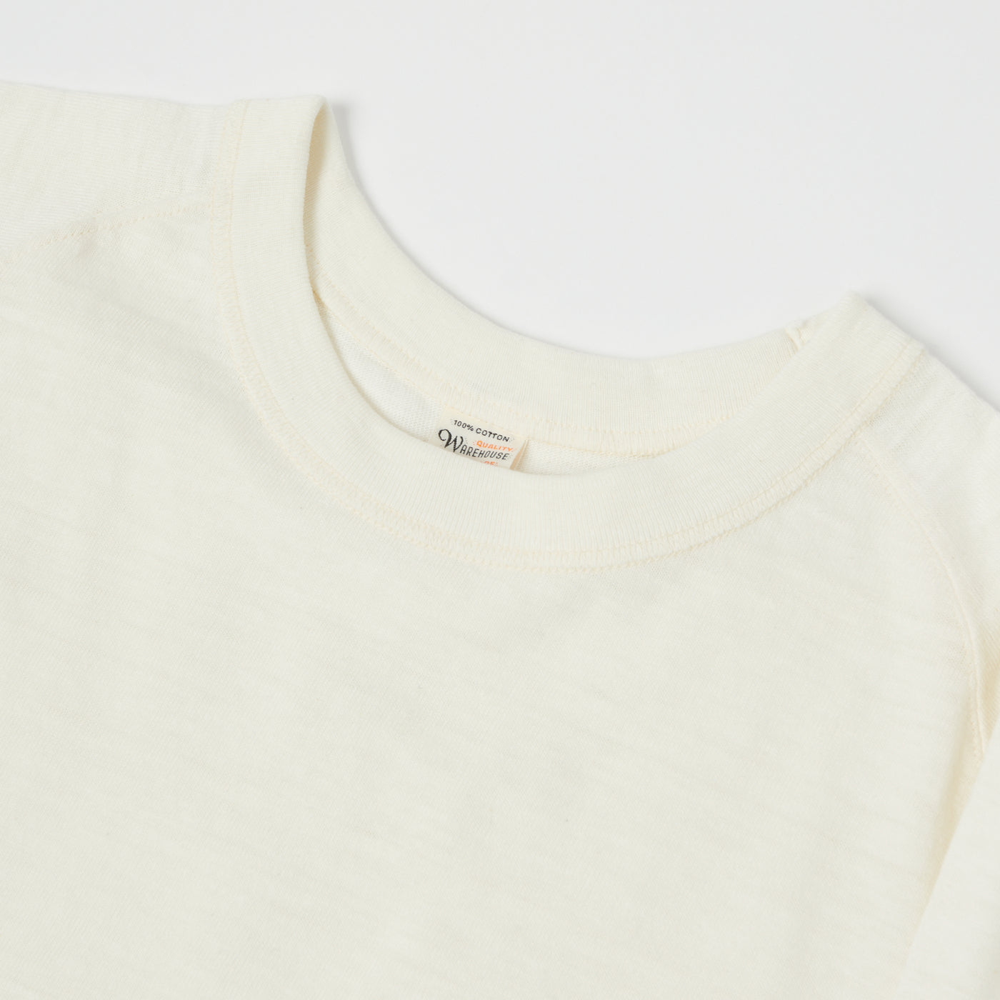 Warehouse & Co 4049 3/4 Sleeve Freedom T-Shirt - Cream