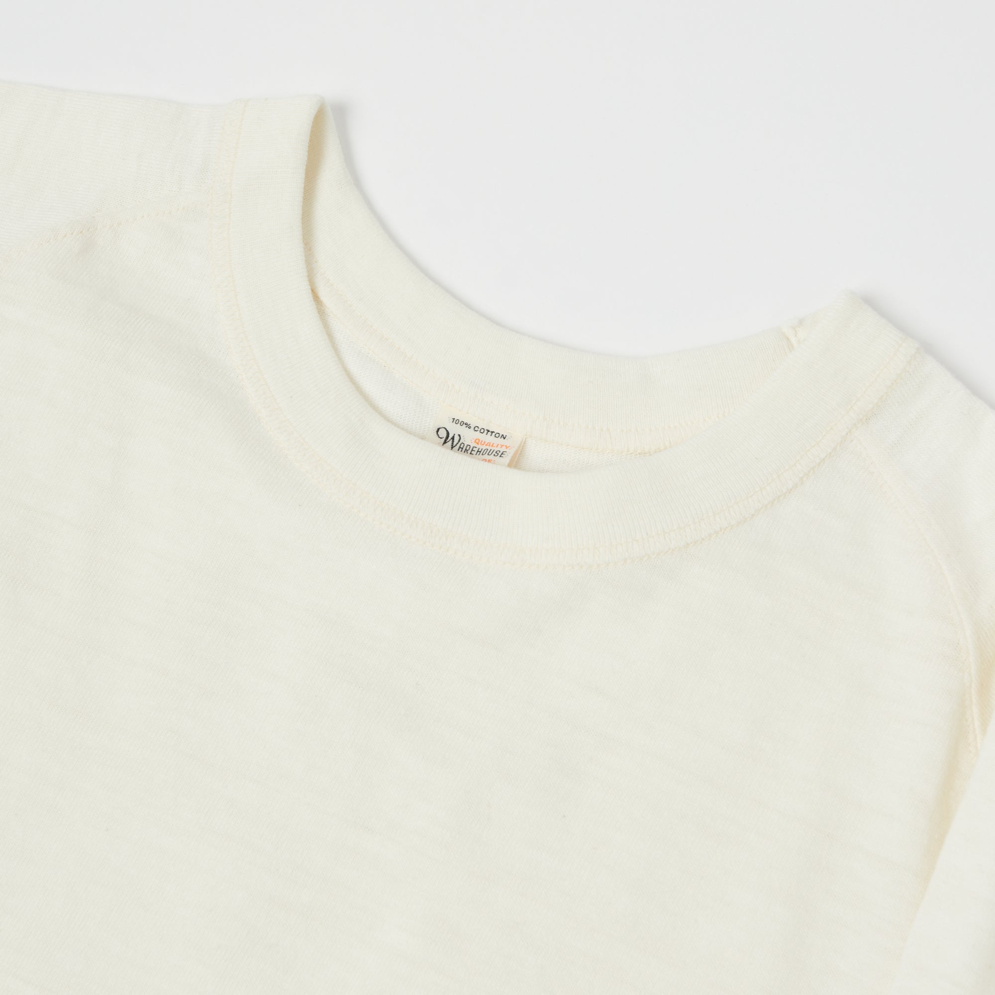 Warehouse & Co 4049 3/4 Sleeve Freedom T-Shirt - Cream