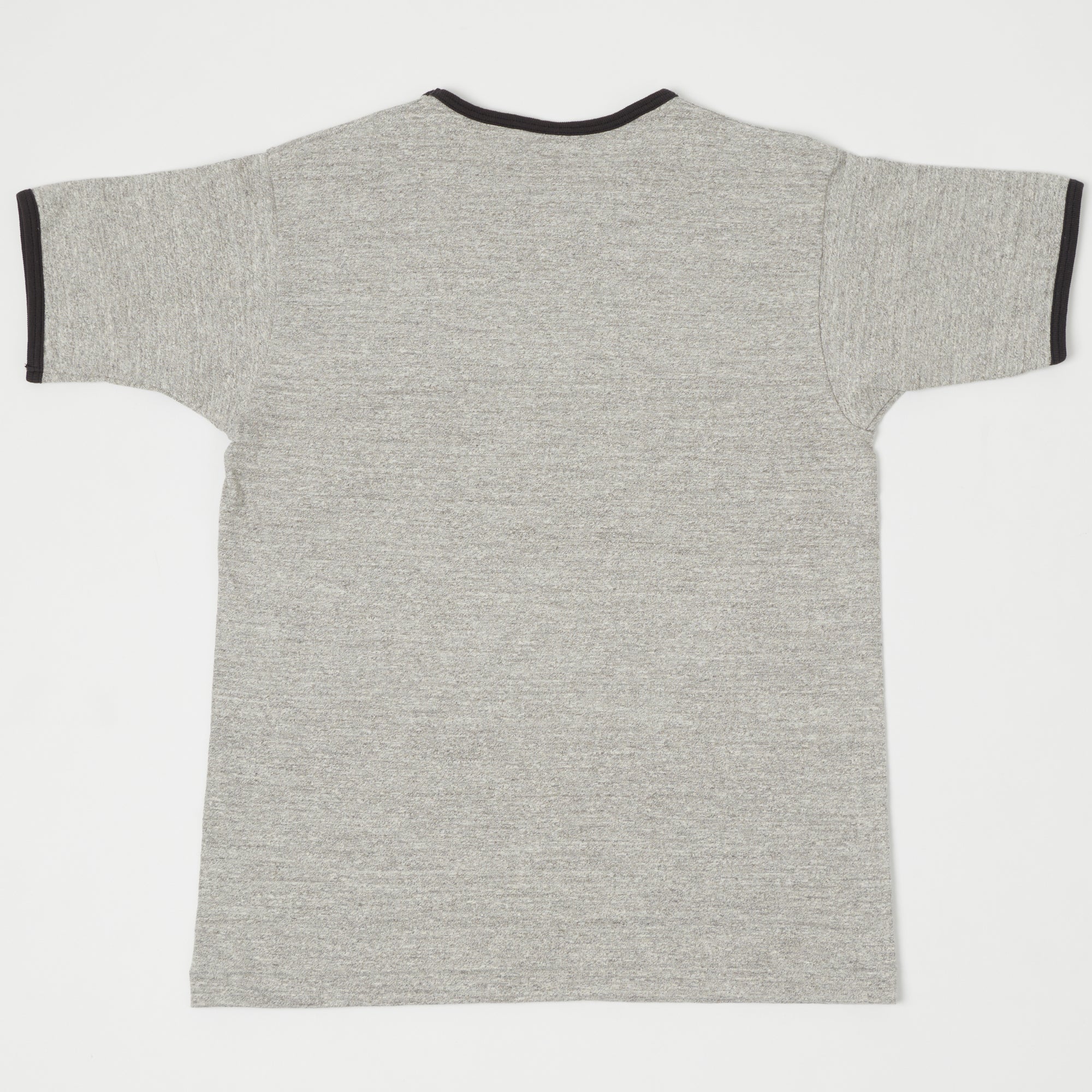 Warehouse & Co 4059 Ringer T-Shirt - Heather Grey/Ash