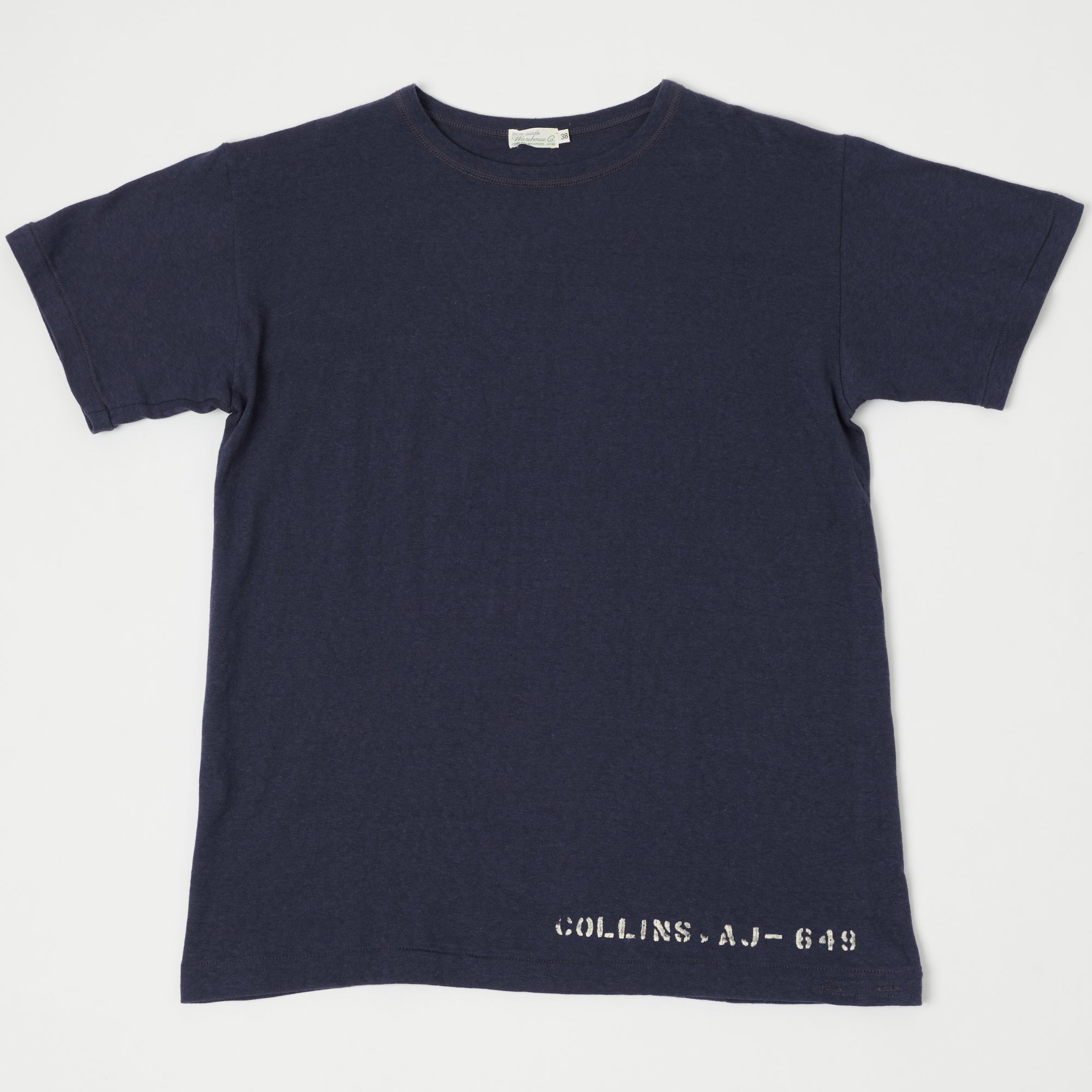 Warehouse & Co 4091 Duck Digger 'Collins' Skivvy T-Shirt - Navy