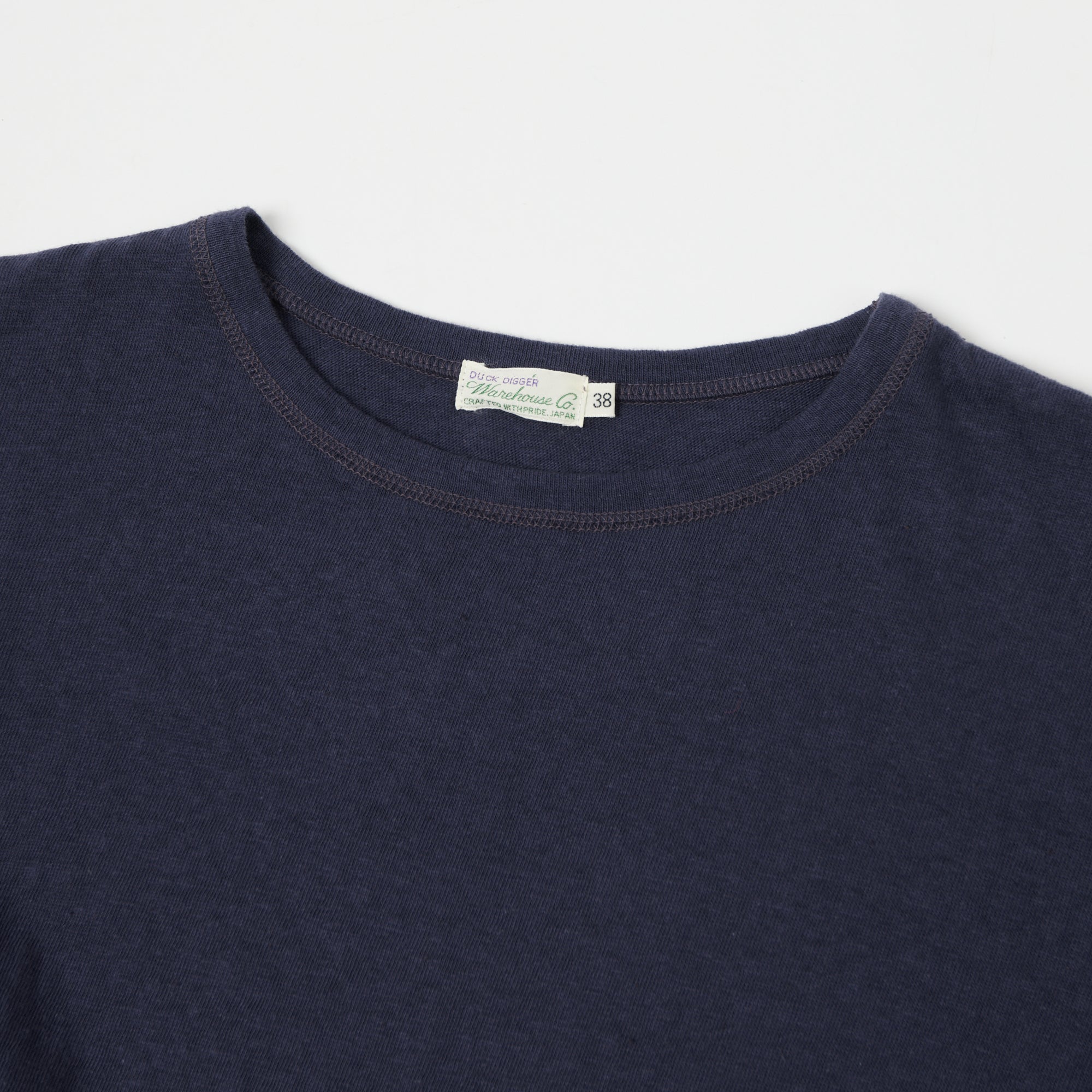 Warehouse & Co 4091 Duck Digger 'Collins' Skivvy T-Shirt - Navy