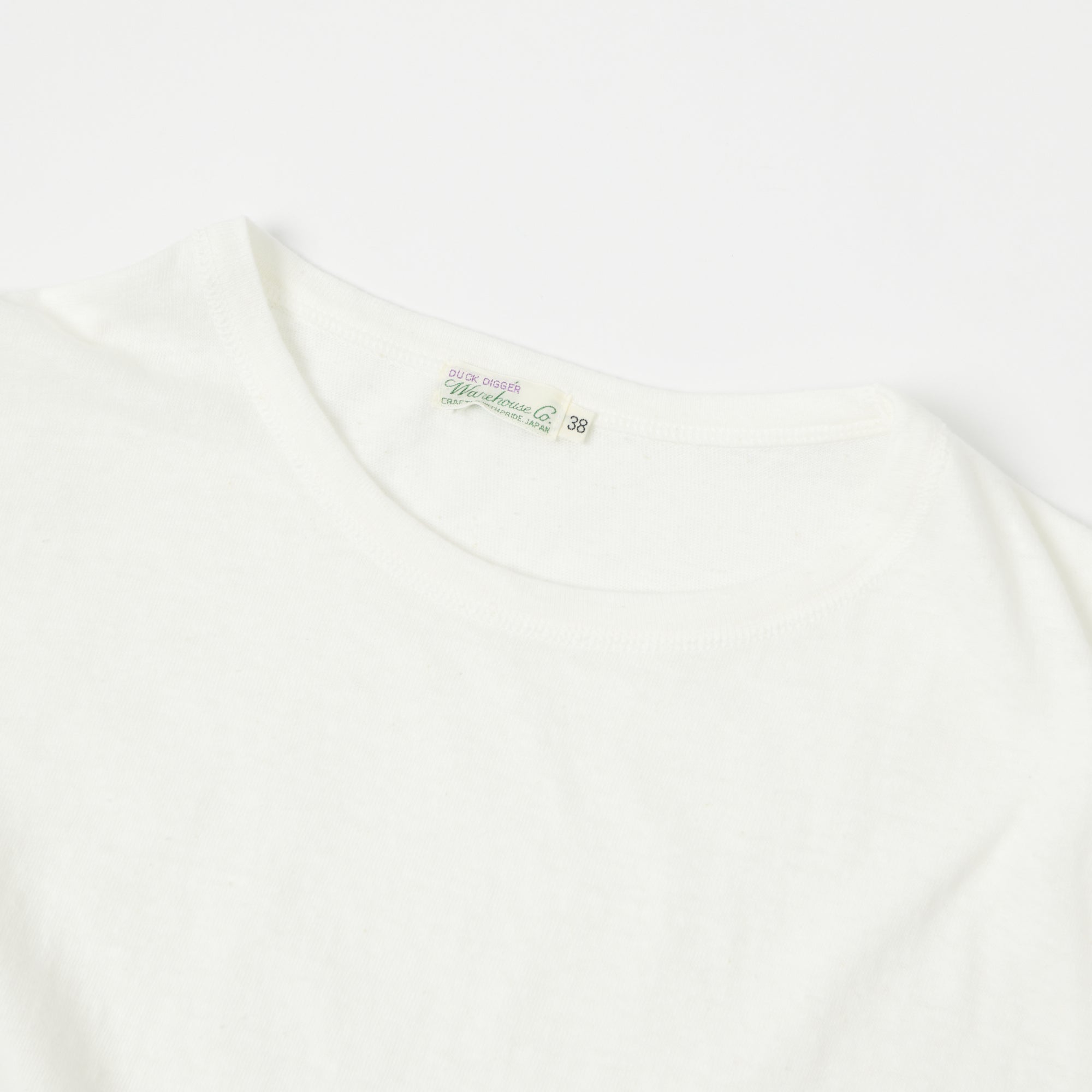 Warehouse & Co 4091 Duck Digger Skivvy T-Shirt  - Off White