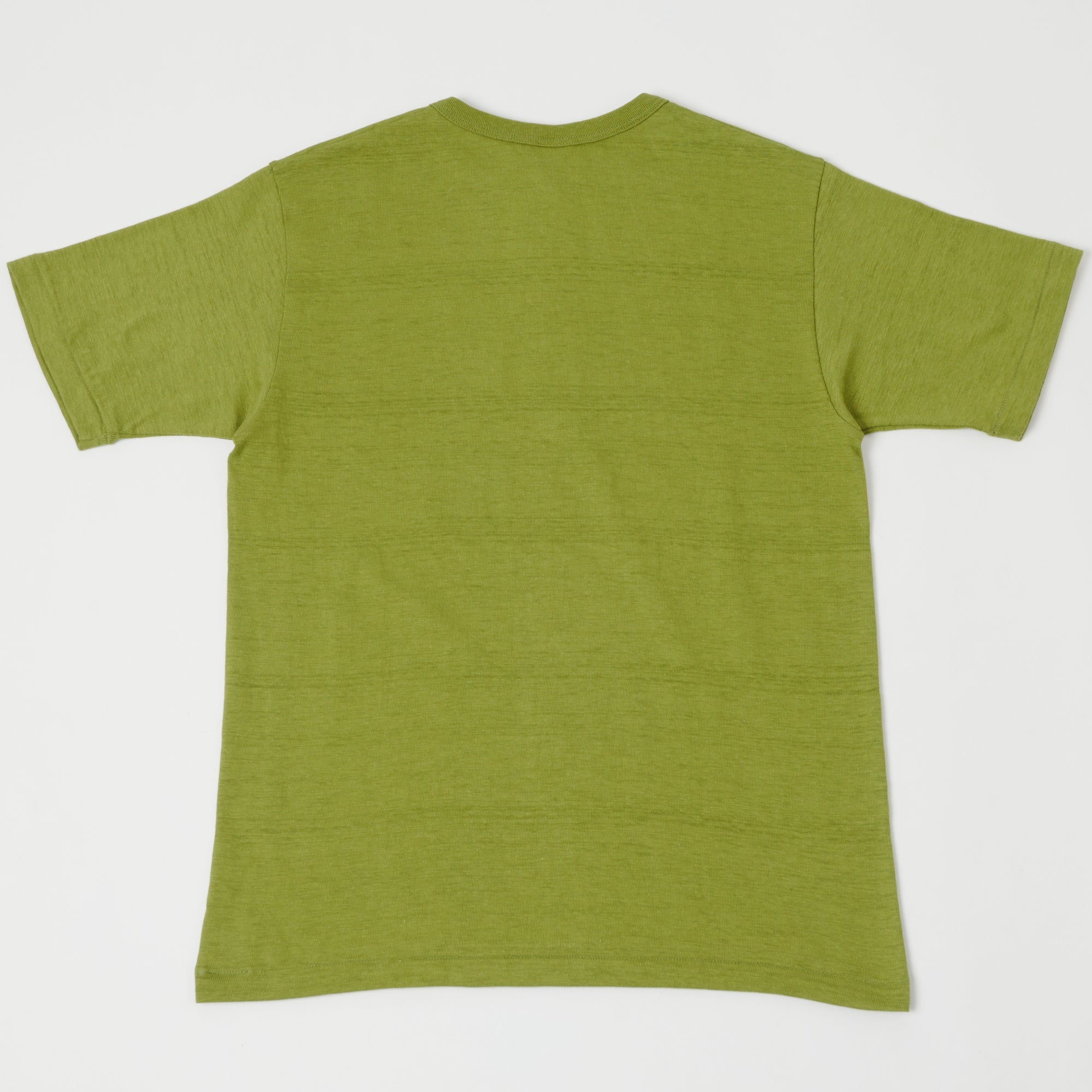 Warehouse & Co 4601 Henley T-Shirt - Grass Green