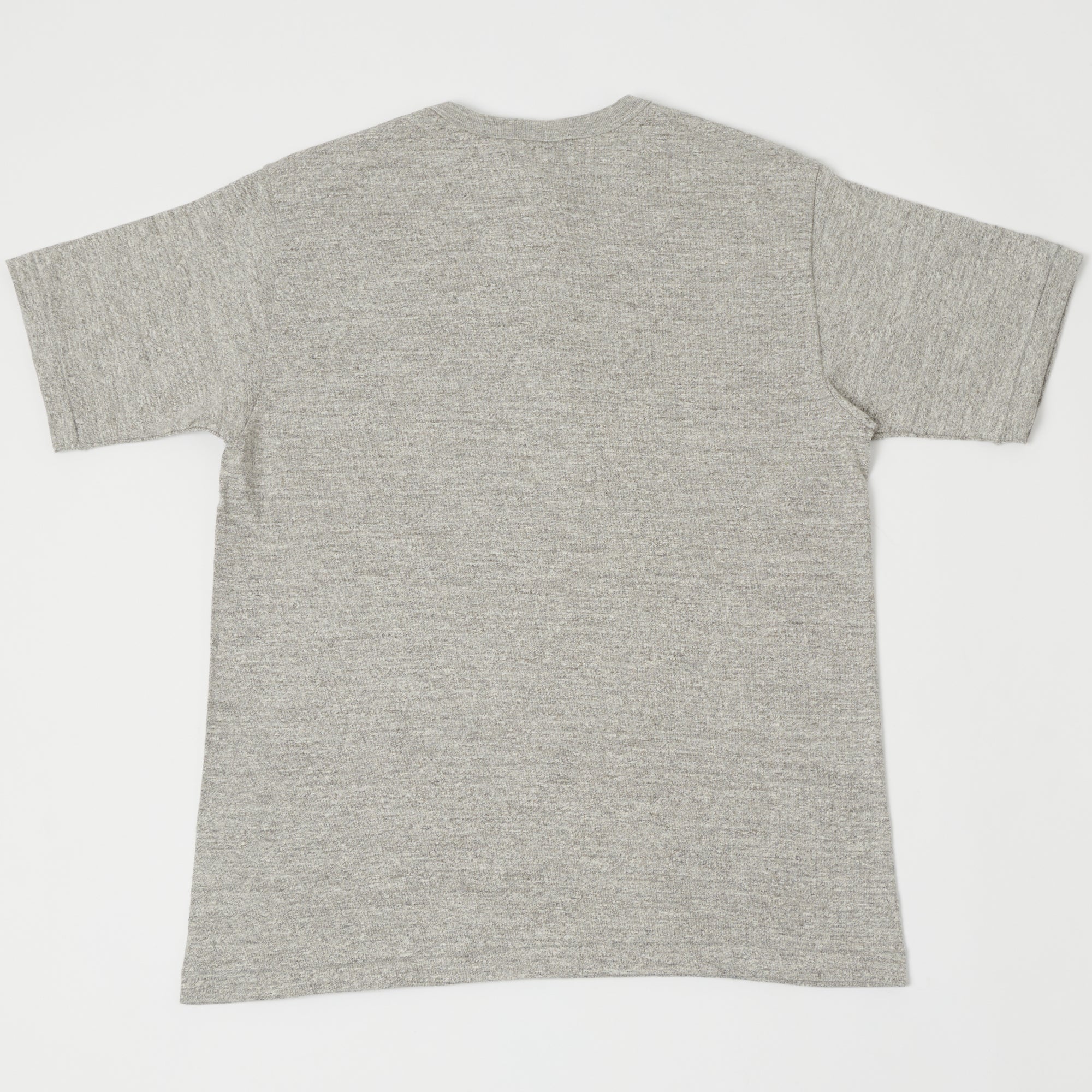 Warehouse & Co 4601 Henley T-Shirt - Heather Grey