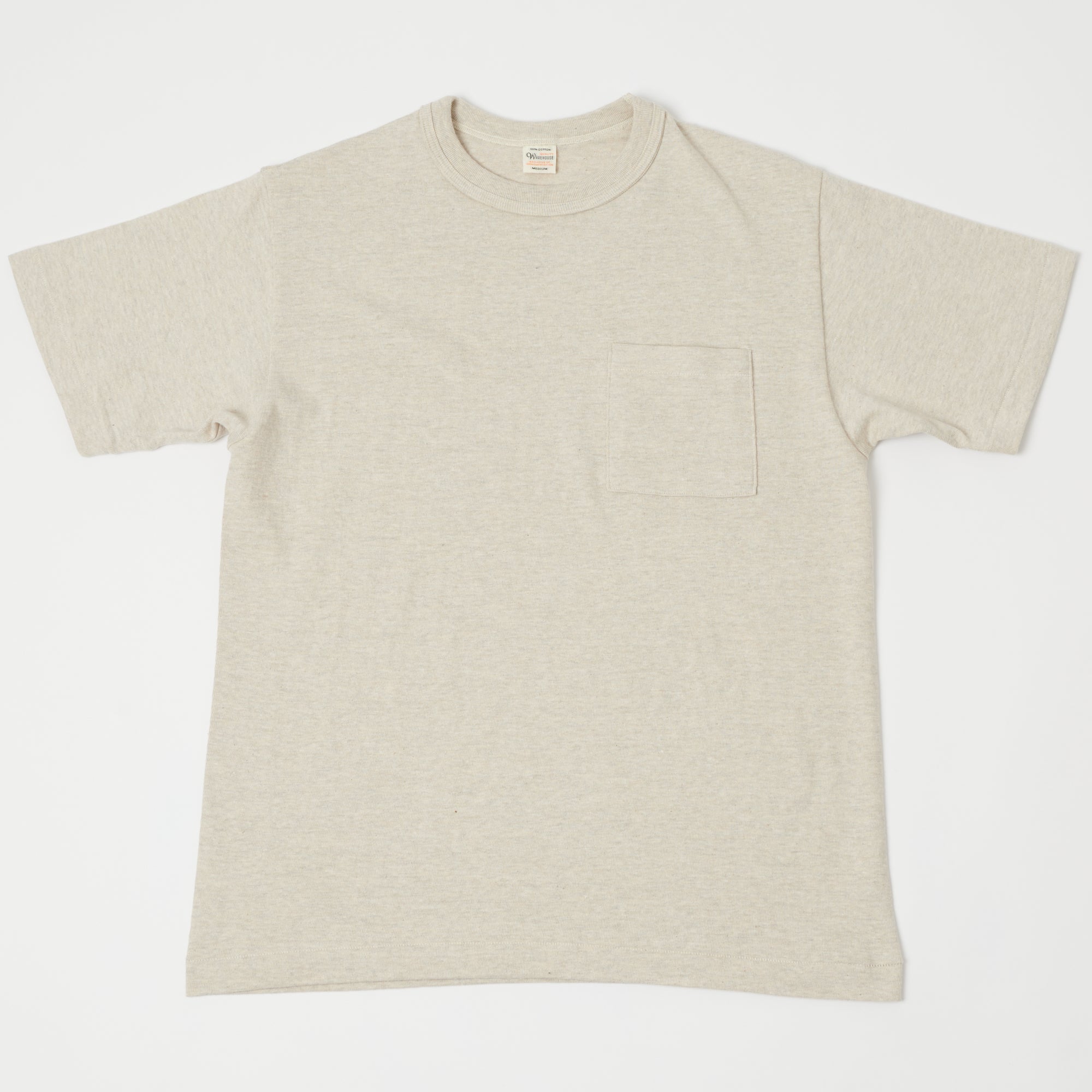 Warehouse & Co 4601 Pocket T-Shirt - Oatmeal
