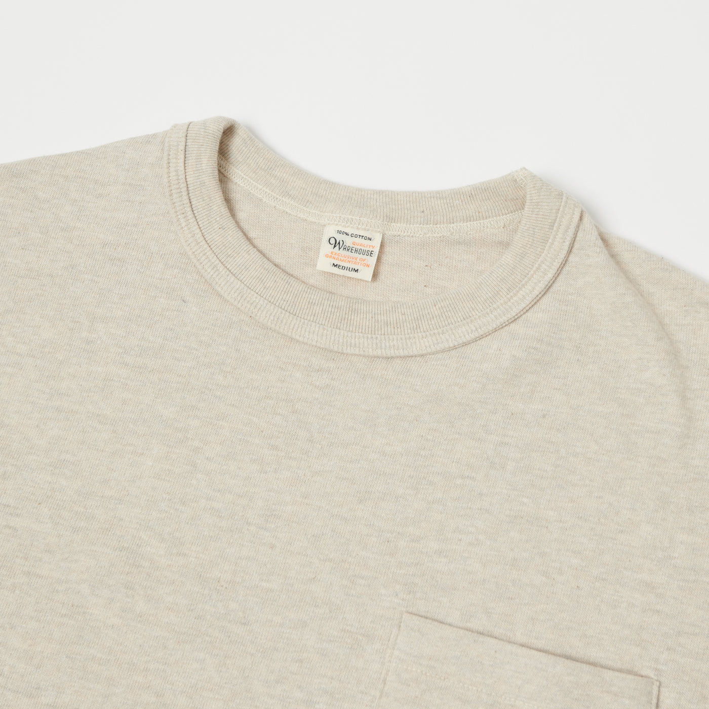 Warehouse & Co 4601 Pocket T-Shirt - Oatmeal