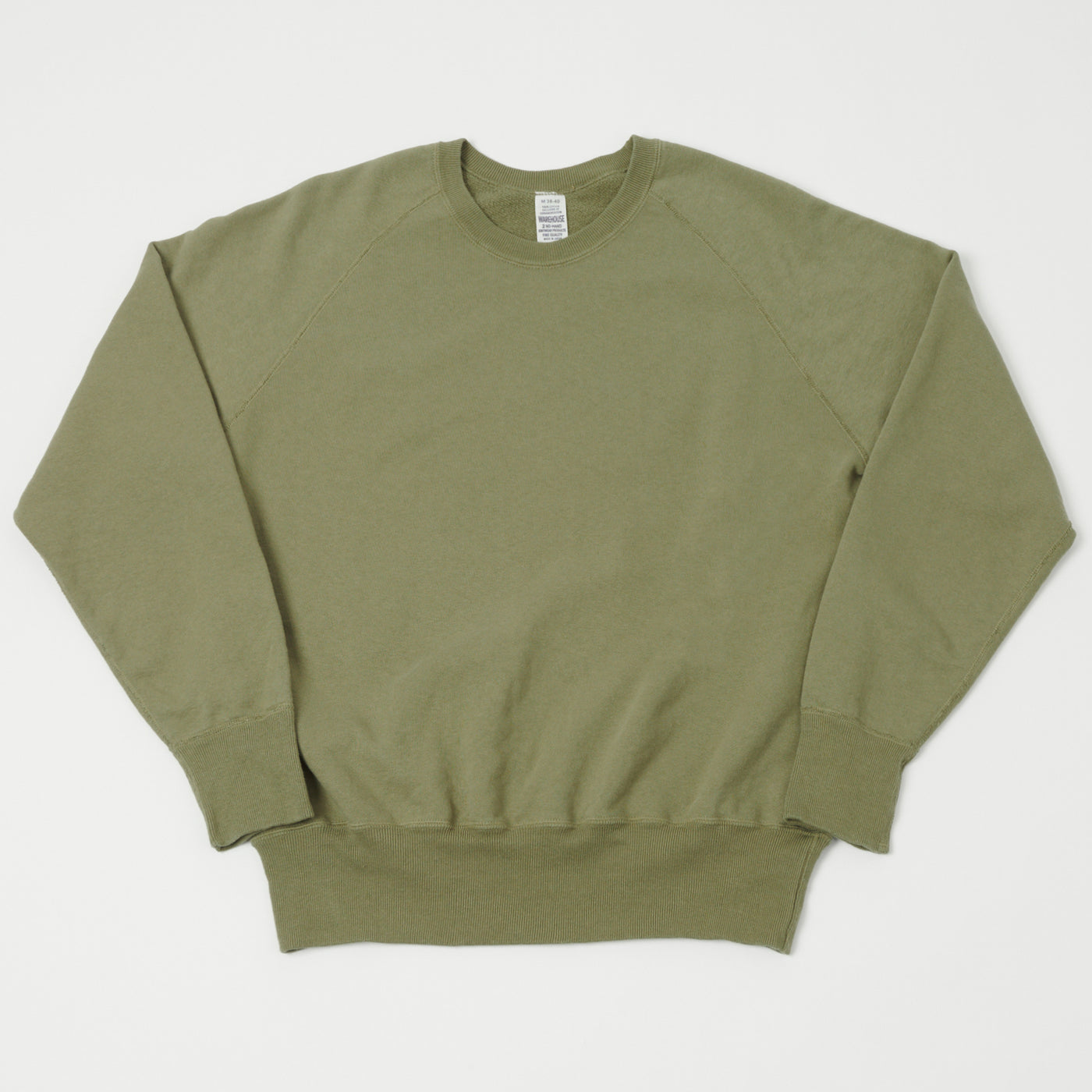 Warehouse & Co 461 Raglan Sleeve Sweatshirt - Green