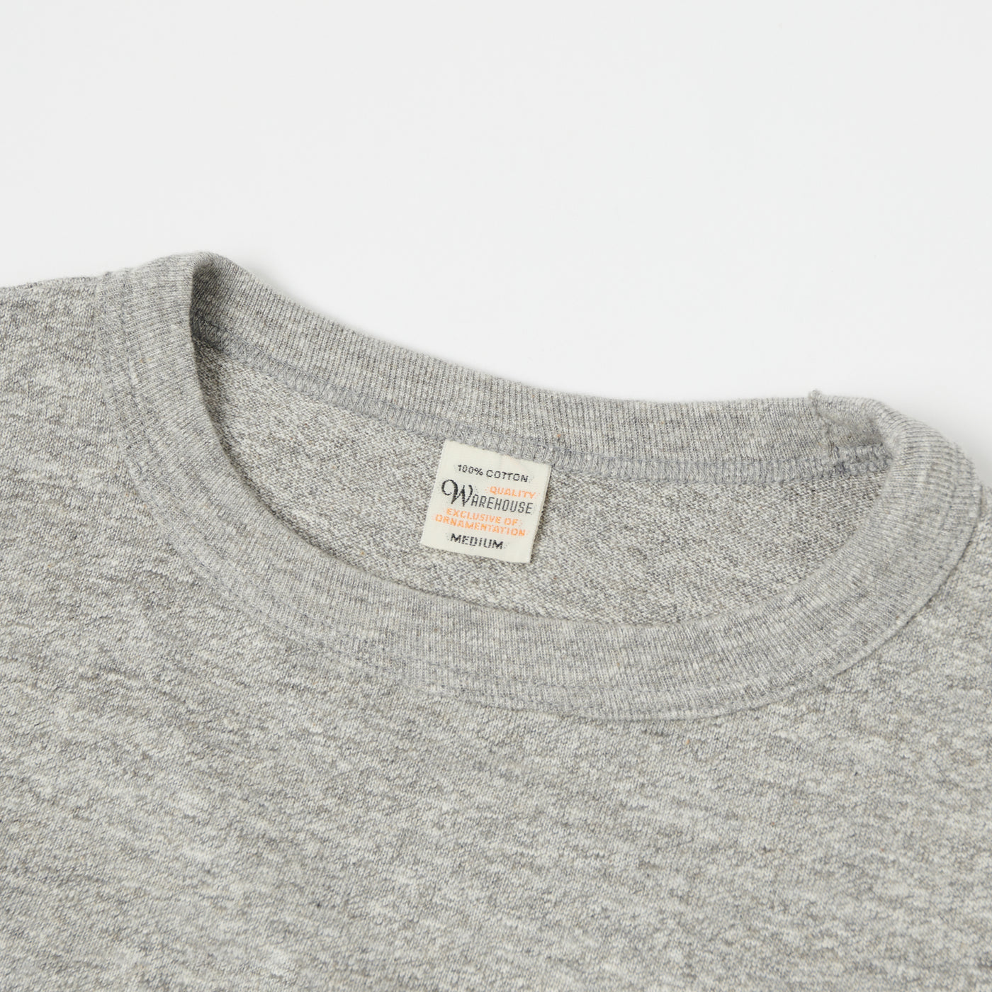 Warehouse & Co 4800 Baseball T-Shirt - Heather Grey/Black