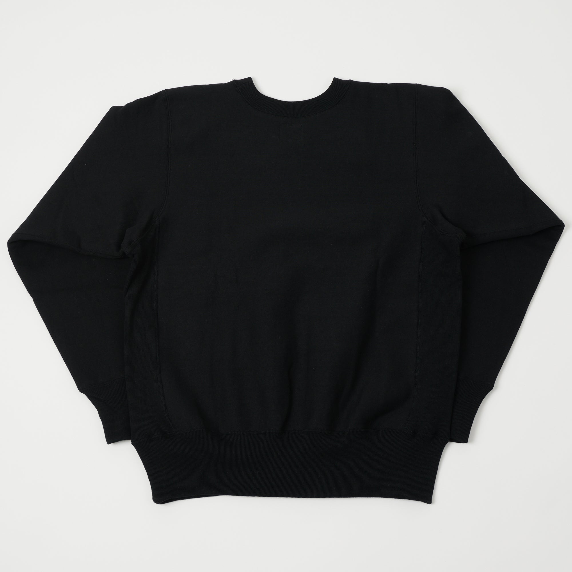 Warehouse & Co 483 Reverse Weave Sweatshirt - Black