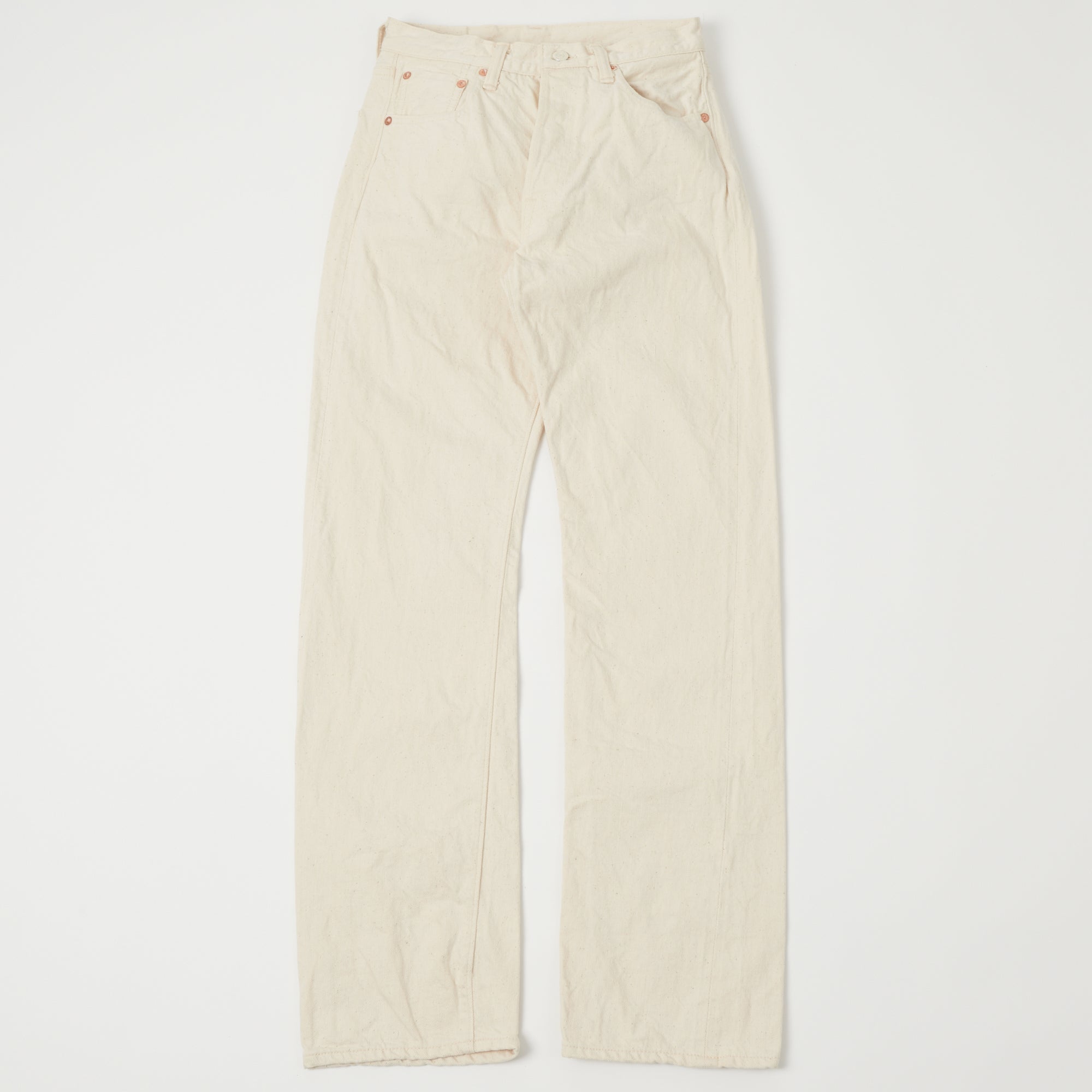 Warehouse & Co 800XX 13.5oz Regular Straight Jean - Ecru