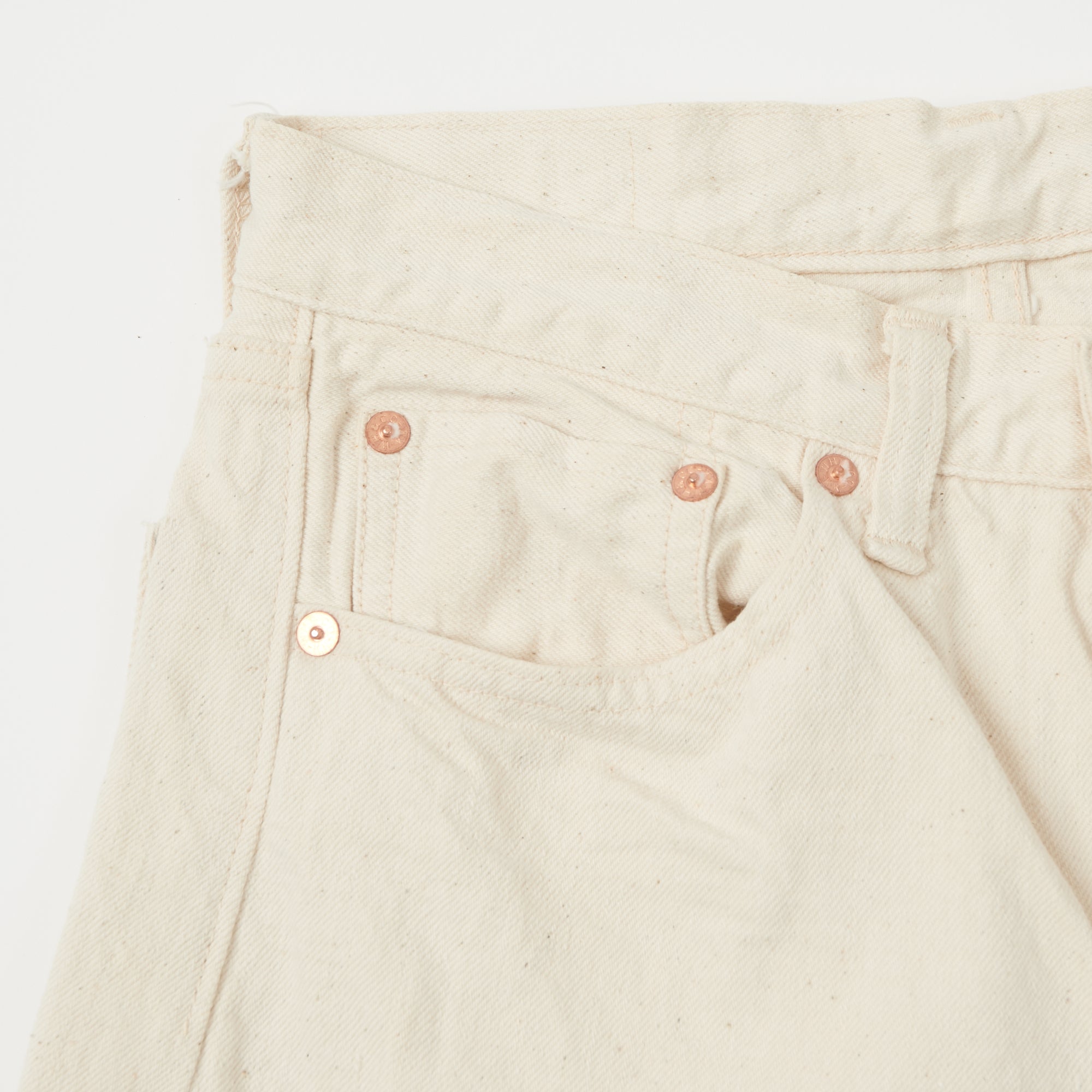 Warehouse & Co 900XX 13.5oz Slim Tapered Jean - Ecru