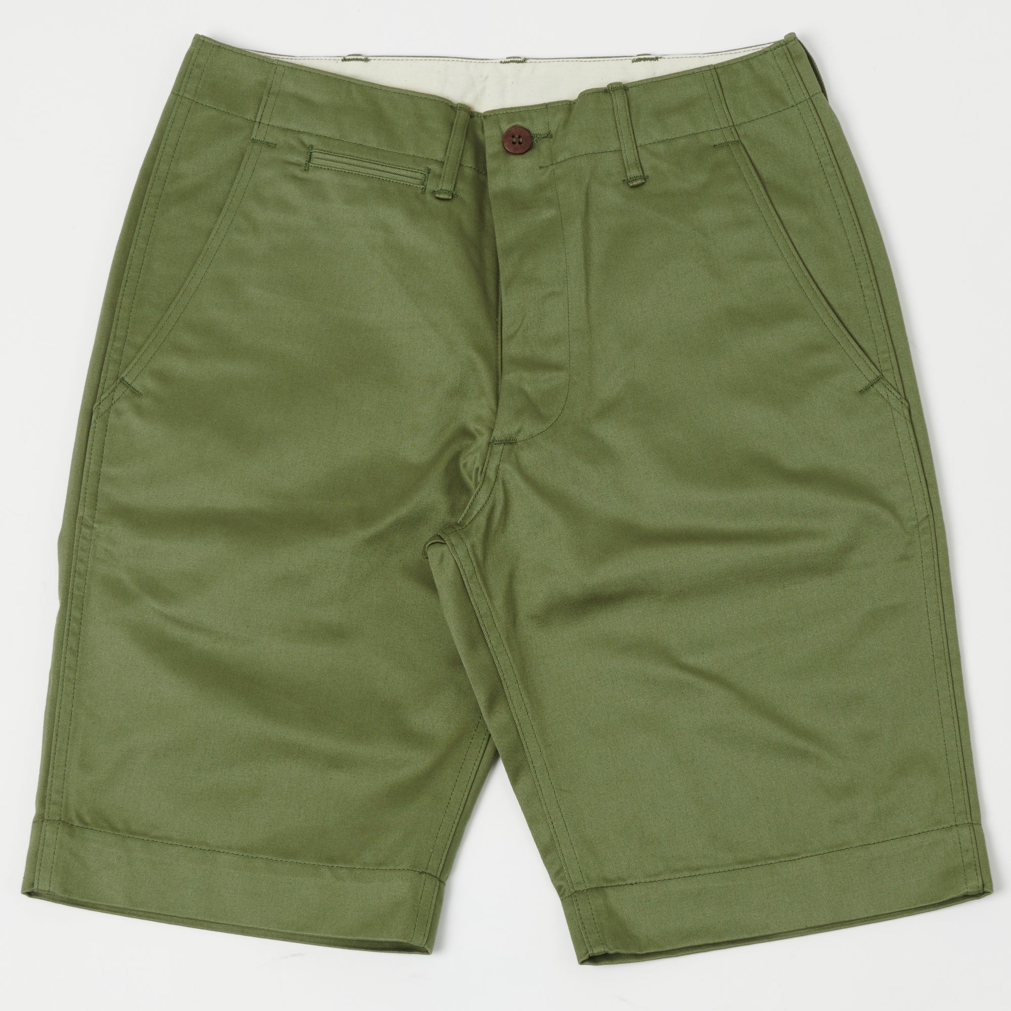 Warehouse & Co 1204 Duck Digger Chino Short - Green