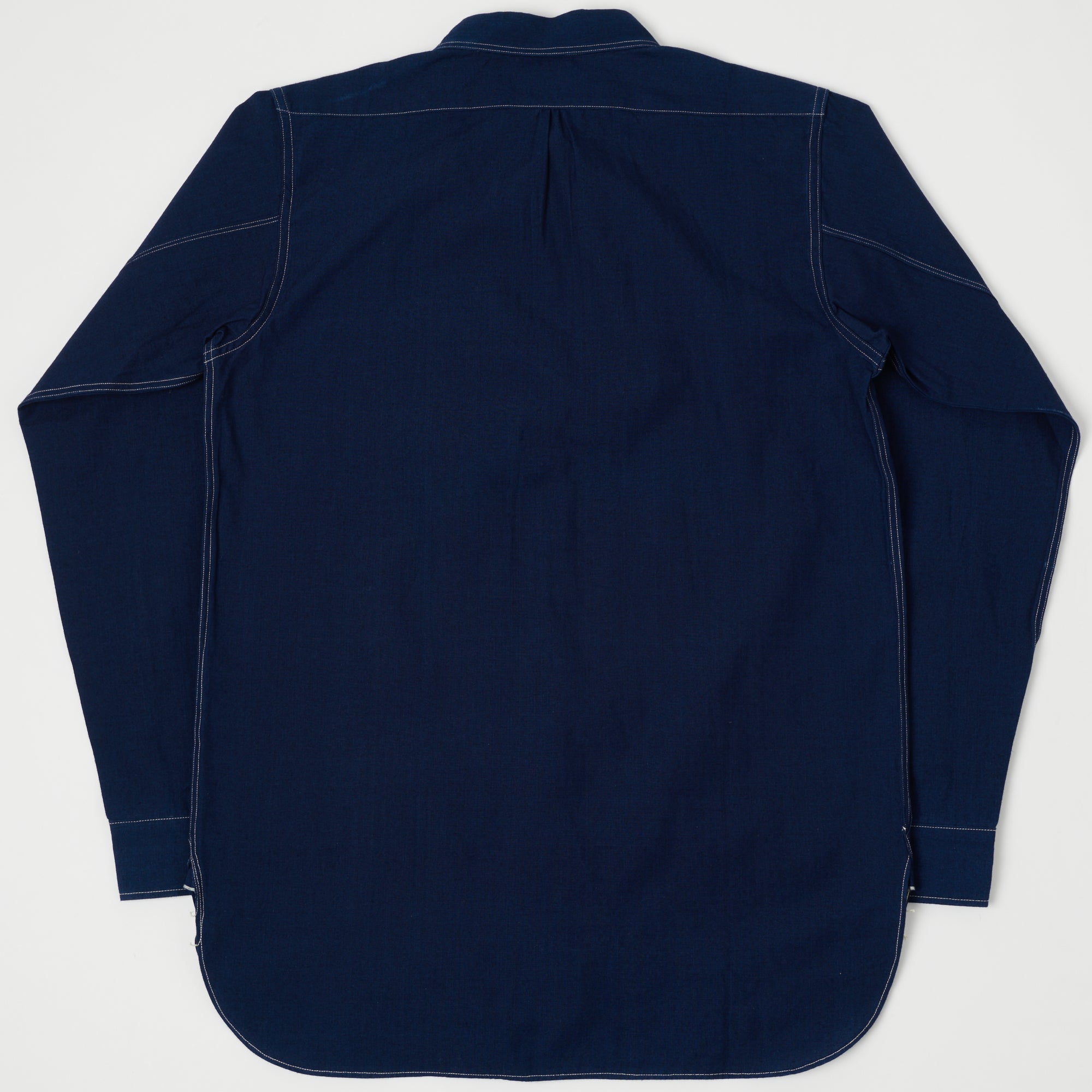 Warehouse & Co 3017 Duck Digger Engineer Chambray Shirt - Indigo