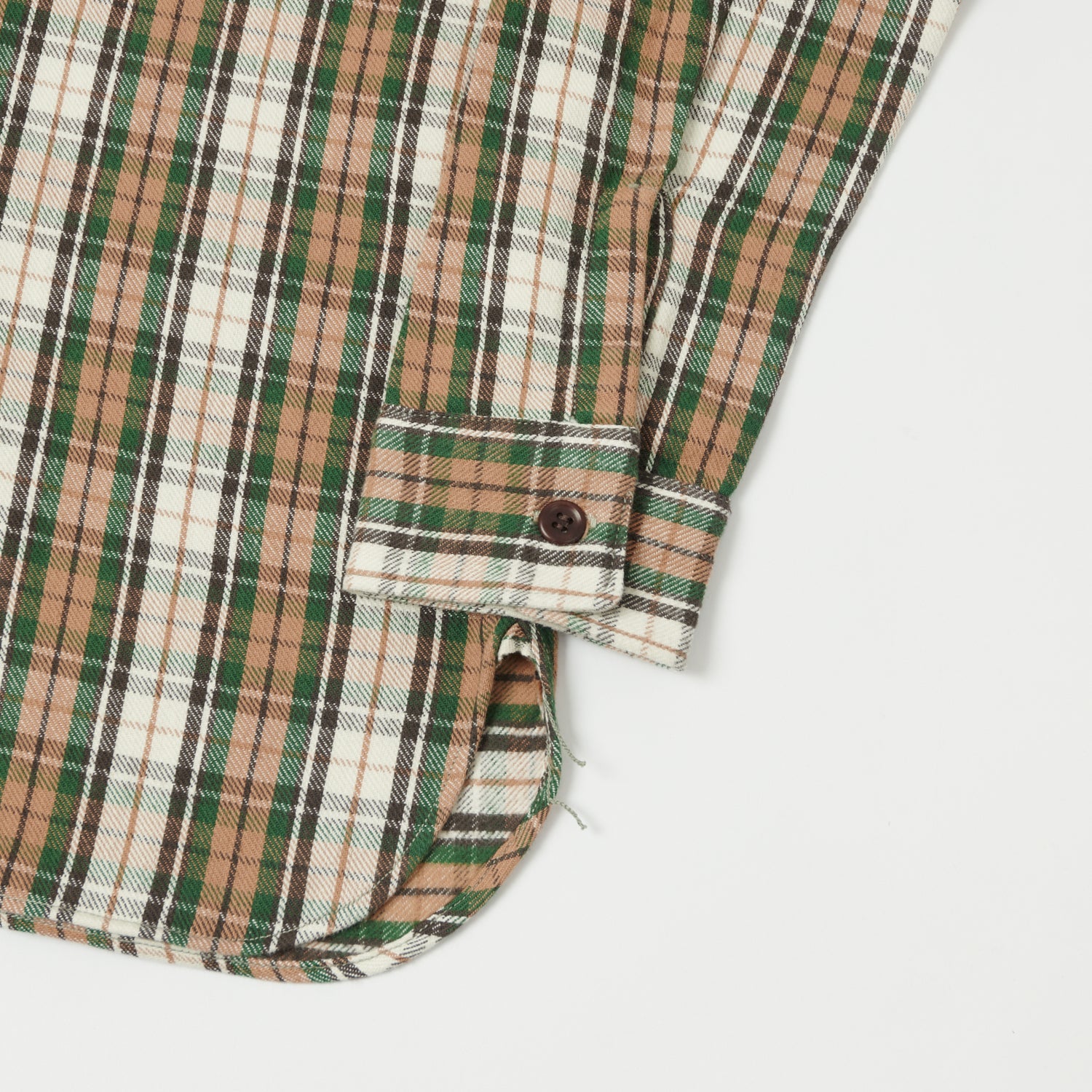 Warehouse & Co 3022 Duck Digger Plaid Flannel Shirt - Salmon