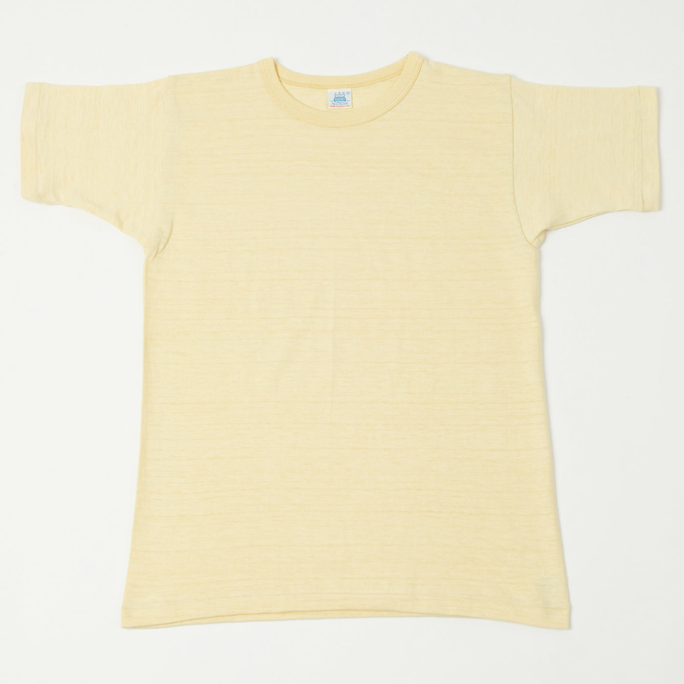 John Gluckow Lot. JG-CS06 Plain T-Shirt - Yellow