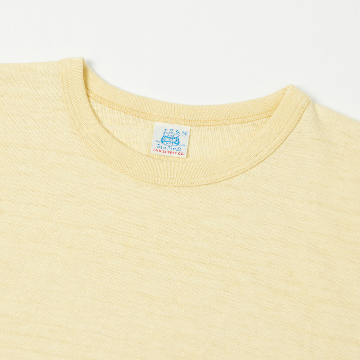 John Gluckow Lot. JG-CS06 Plain T-Shirt - Yellow