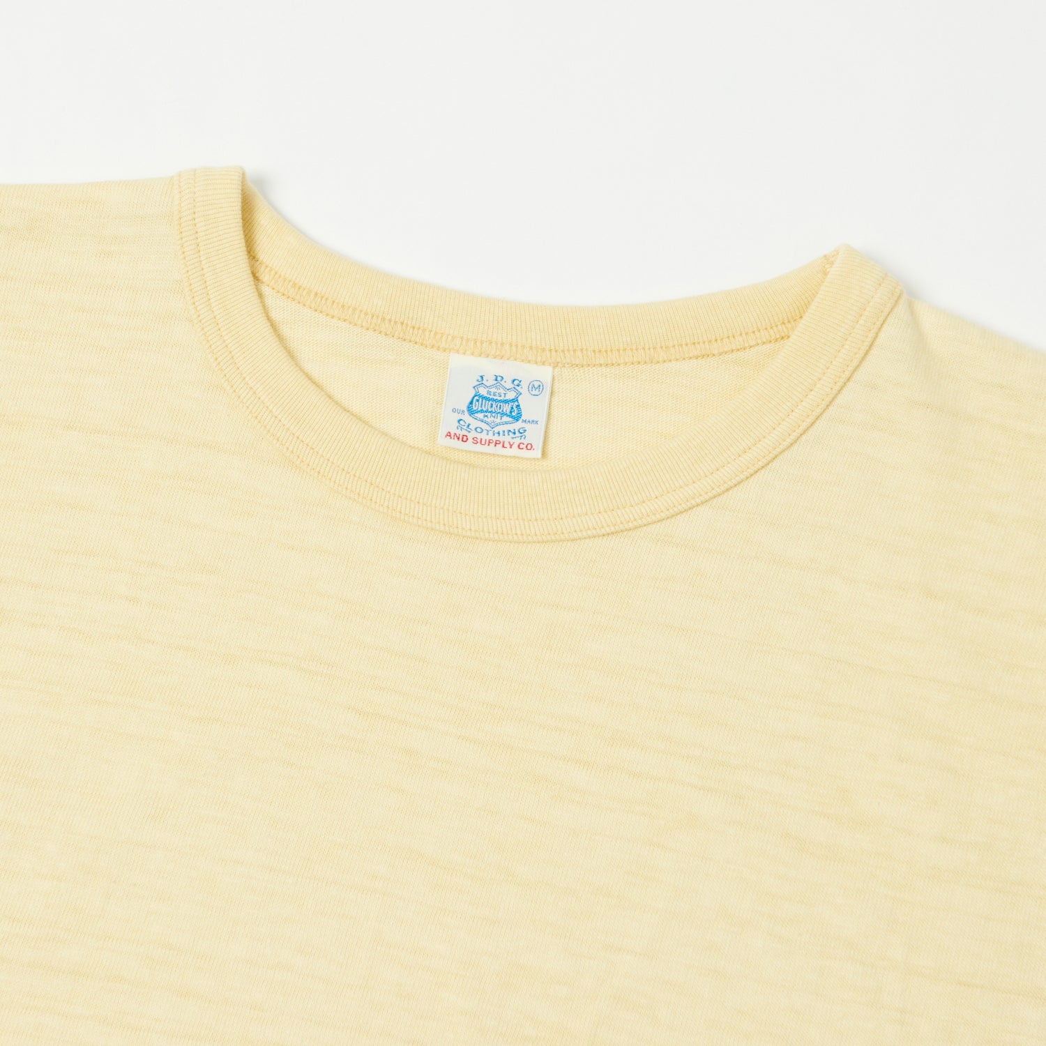 John Gluckow Lot. JG-CS06 Plain T-Shirt - Yellow