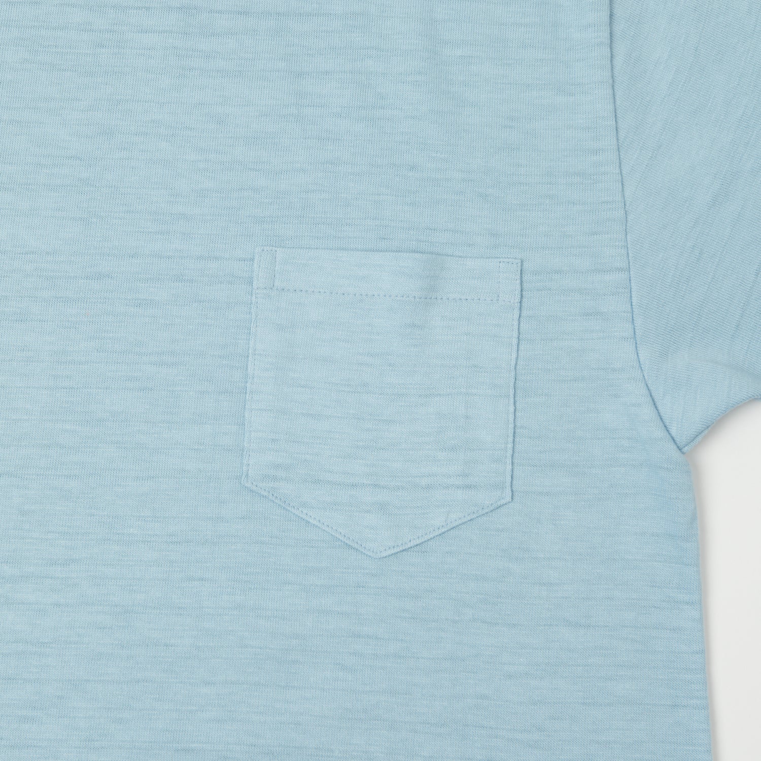 John Gluckow Lot. JG-CS07 'Keeper' Pocket T-Shirt - Sax Blue