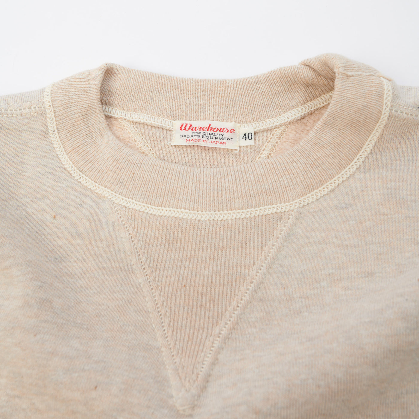 Warehouse & Co 403 Plain Sweatshirt - Oatmeal