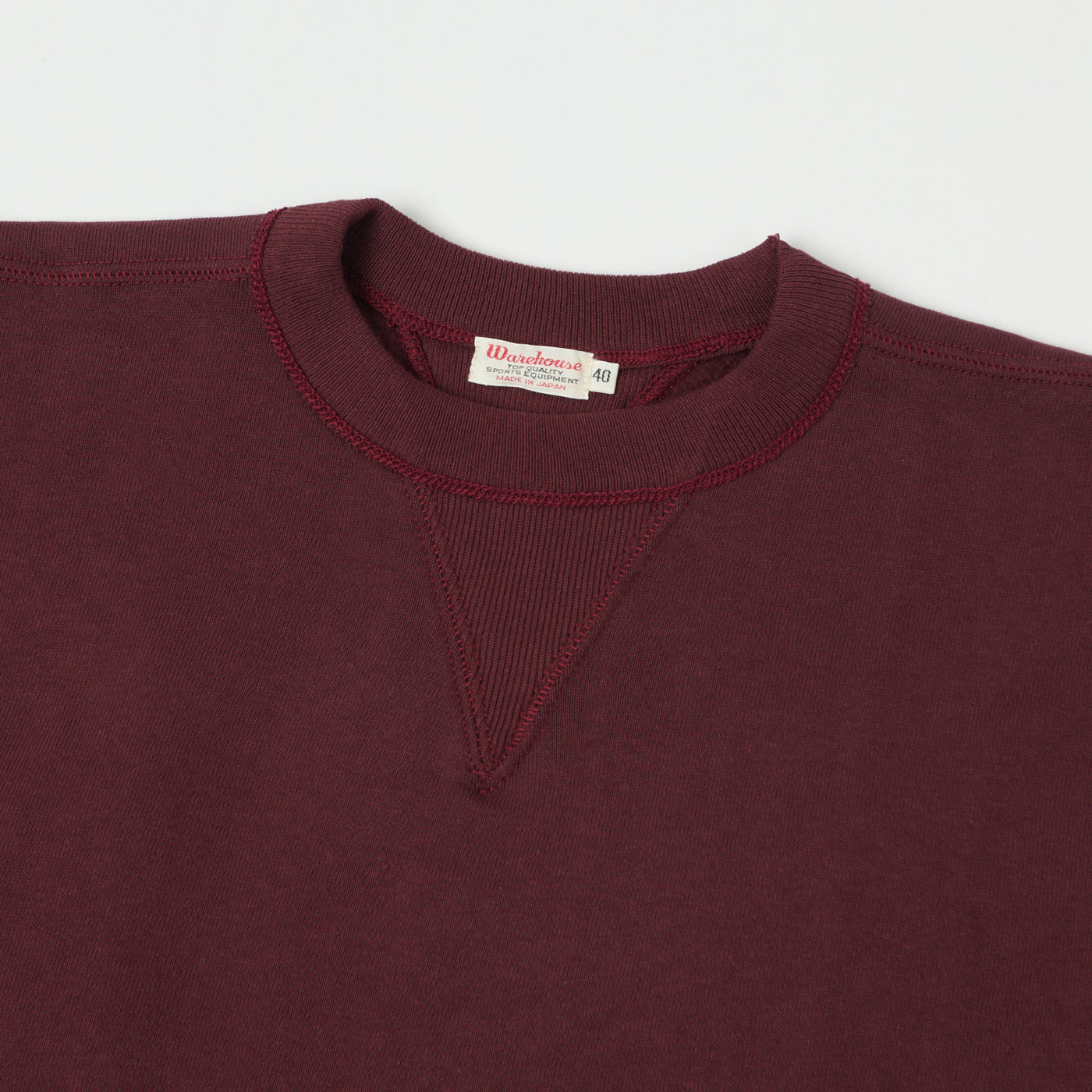 Warehouse & Co 403 Plain Sweatshirt - Bordeaux