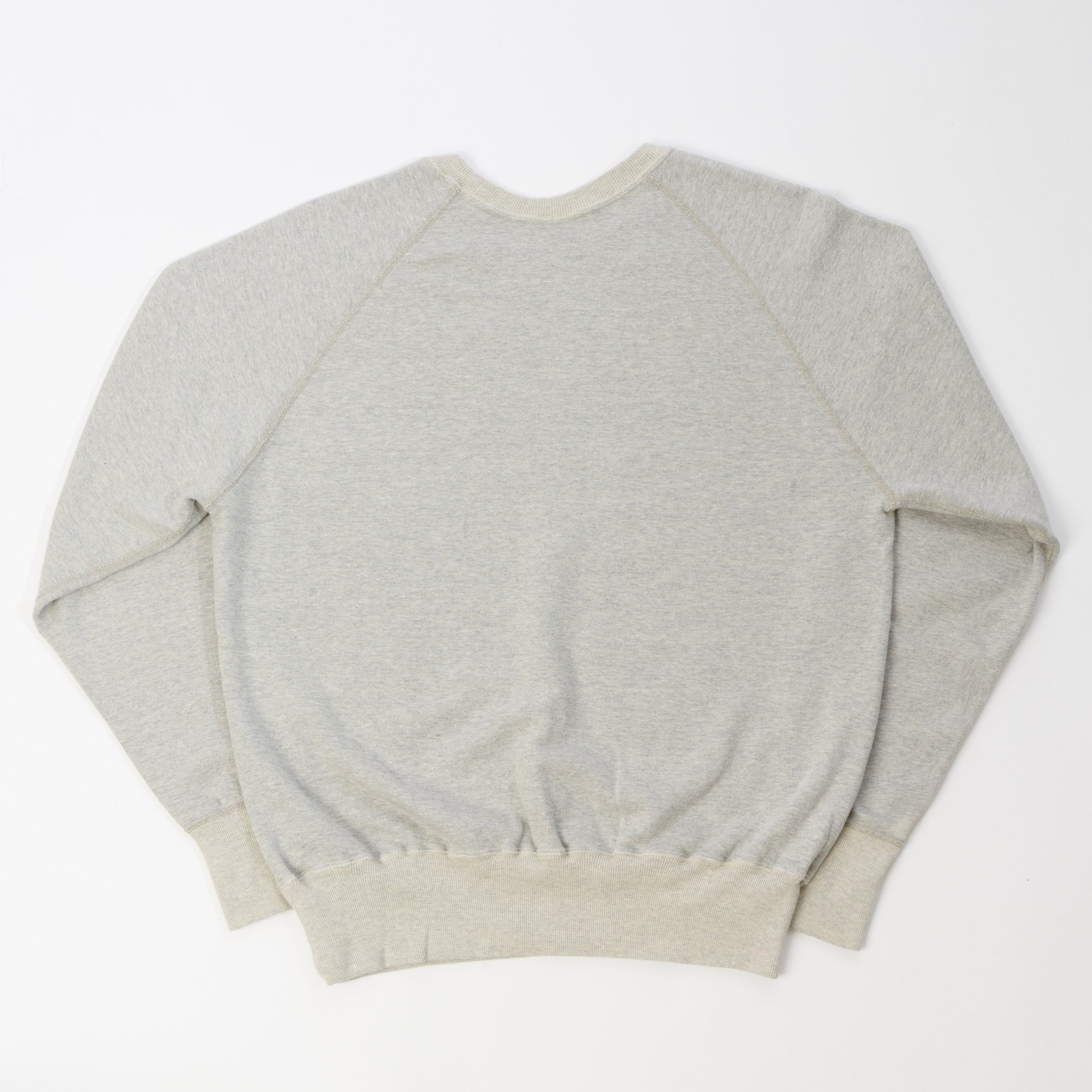 Warehouse & Co 461 Raglan Sleeve Sweatshirt - Faded Heather Grey