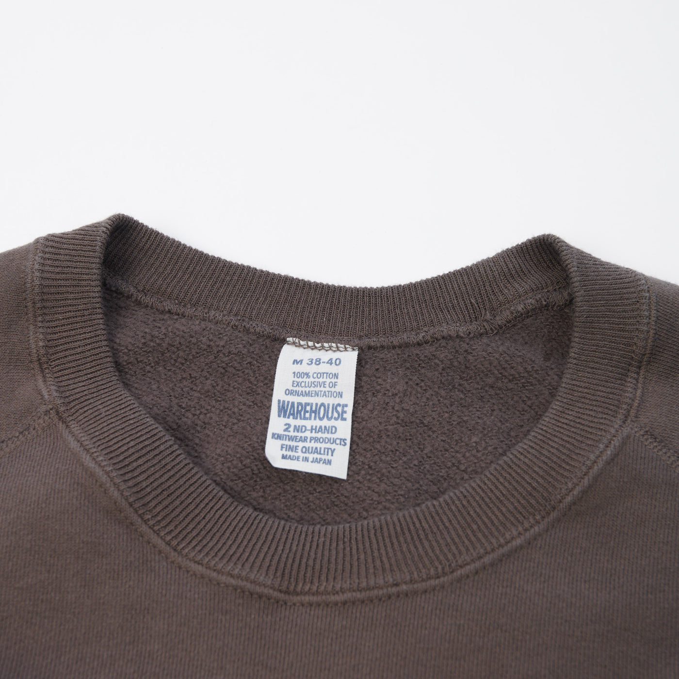 Warehouse & Co 461 Raglan Sleeve Sweatshirt - Charcoal