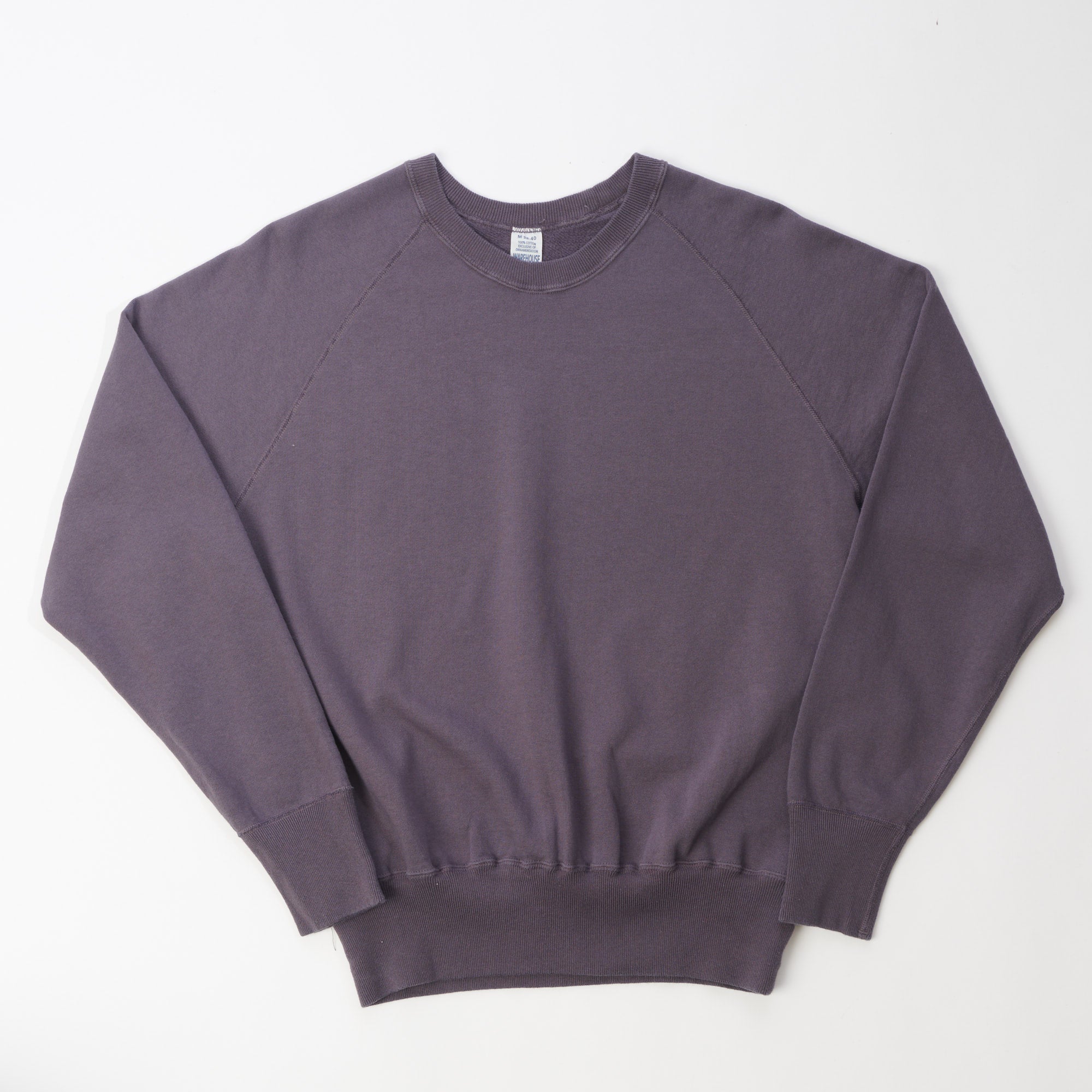 Warehouse & Co 461 Raglan Sleeve Sweatshirt - Navy