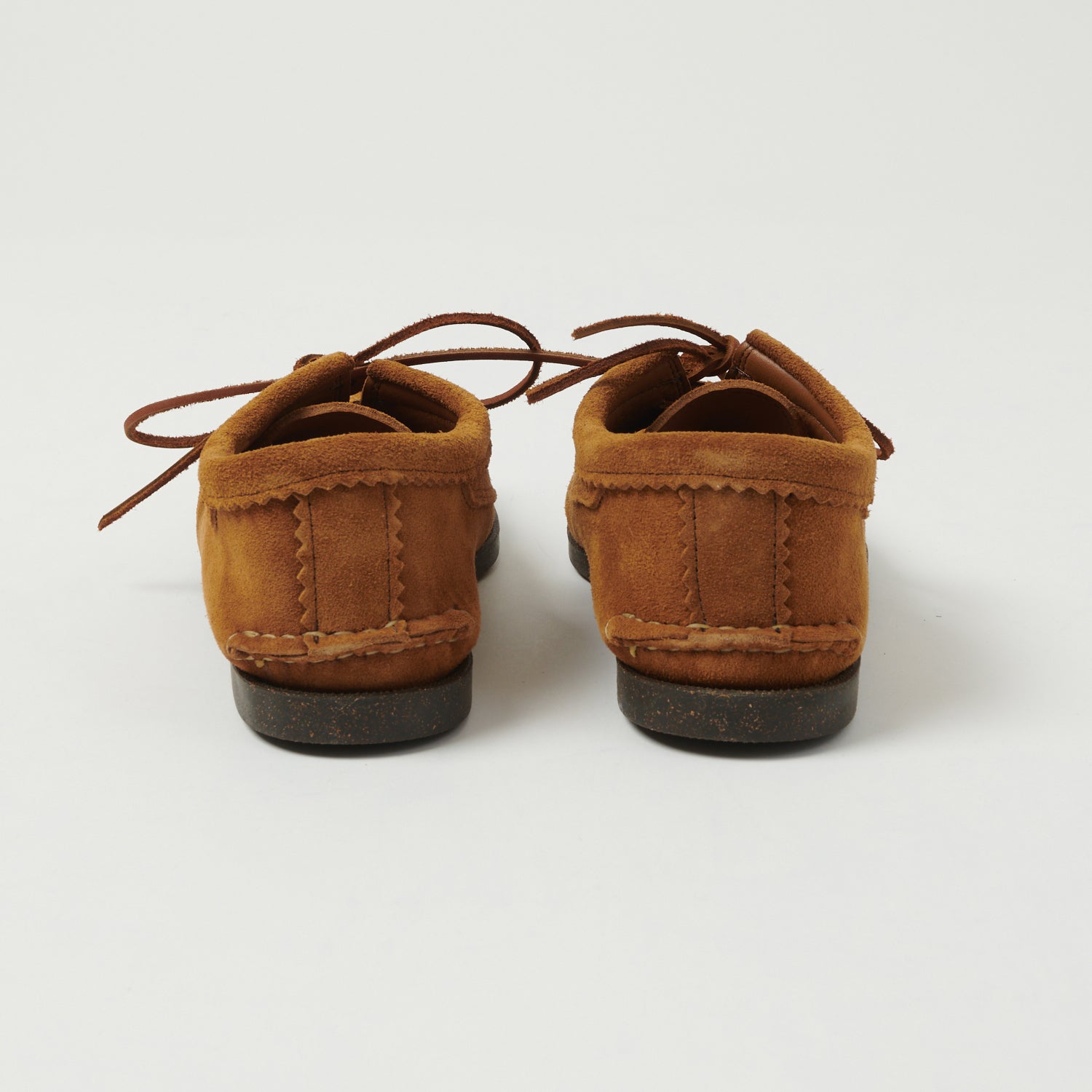 Yuketen Blucher w/ Kiltie Camp Sole Shoe - FO G Brown